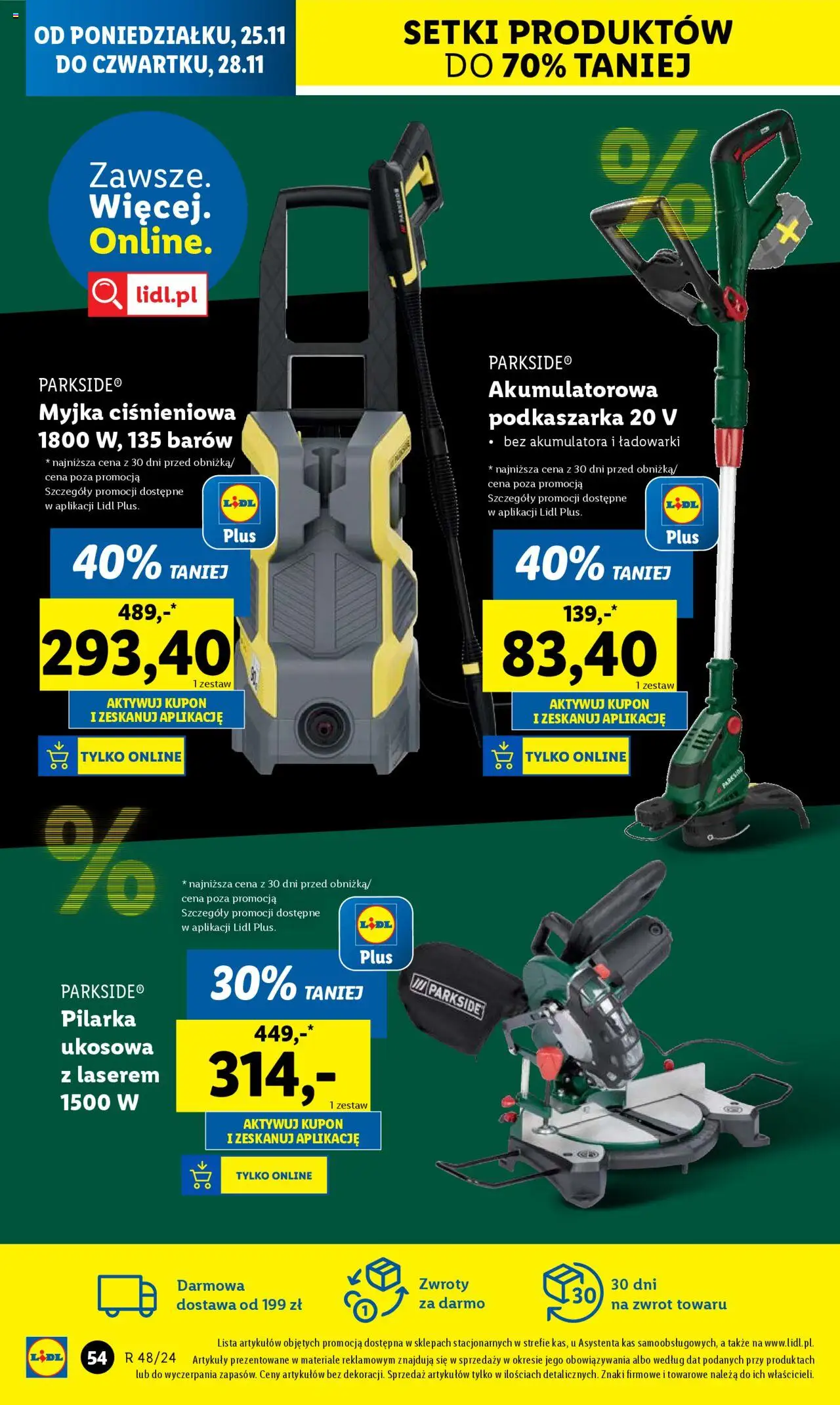LIDL gazetka Katalog BLACK FRIDAY ważna od 25.11.2024 do 30.11.2024 strona 55