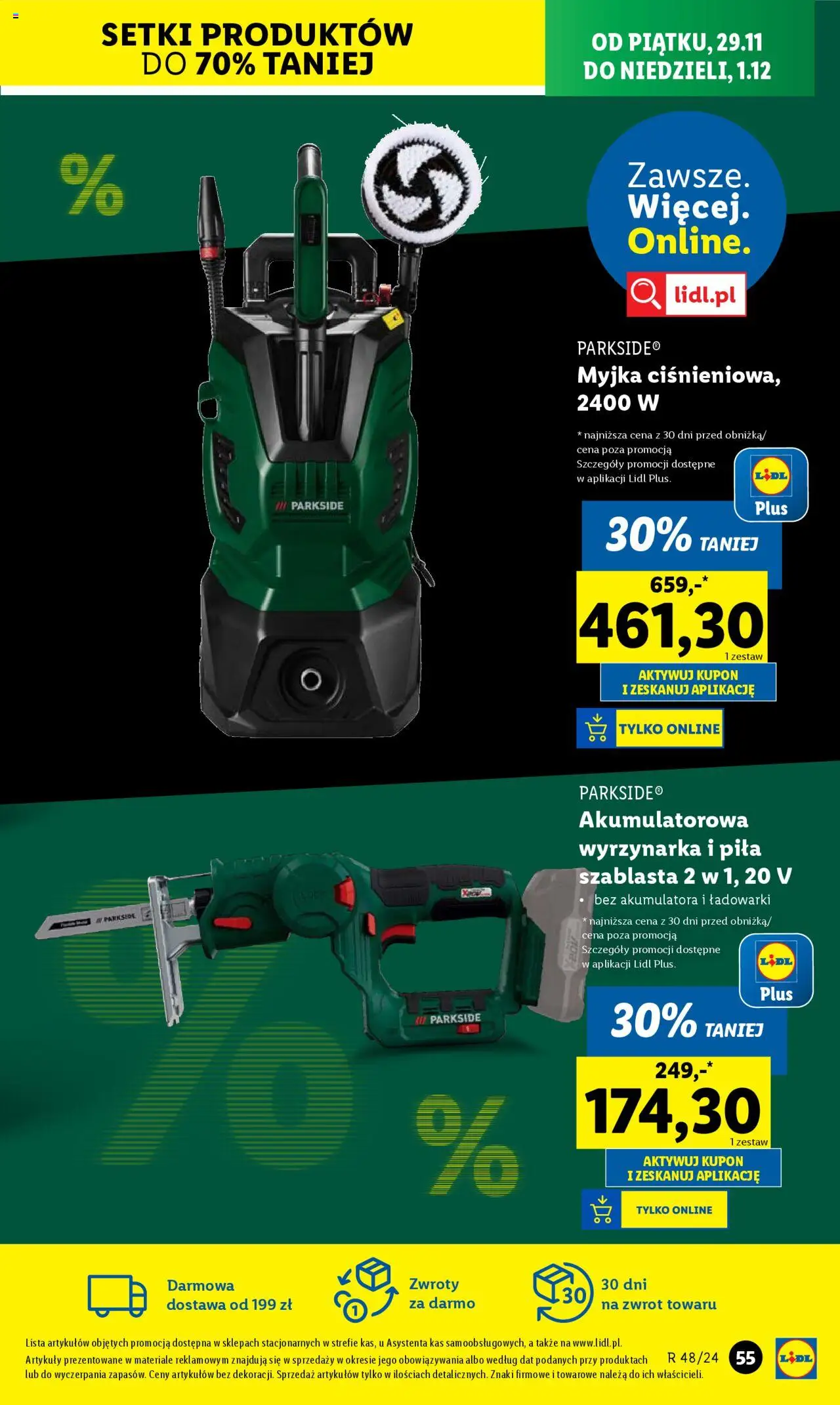 LIDL gazetka Katalog BLACK FRIDAY ważna od 25.11.2024 do 30.11.2024 strona 56