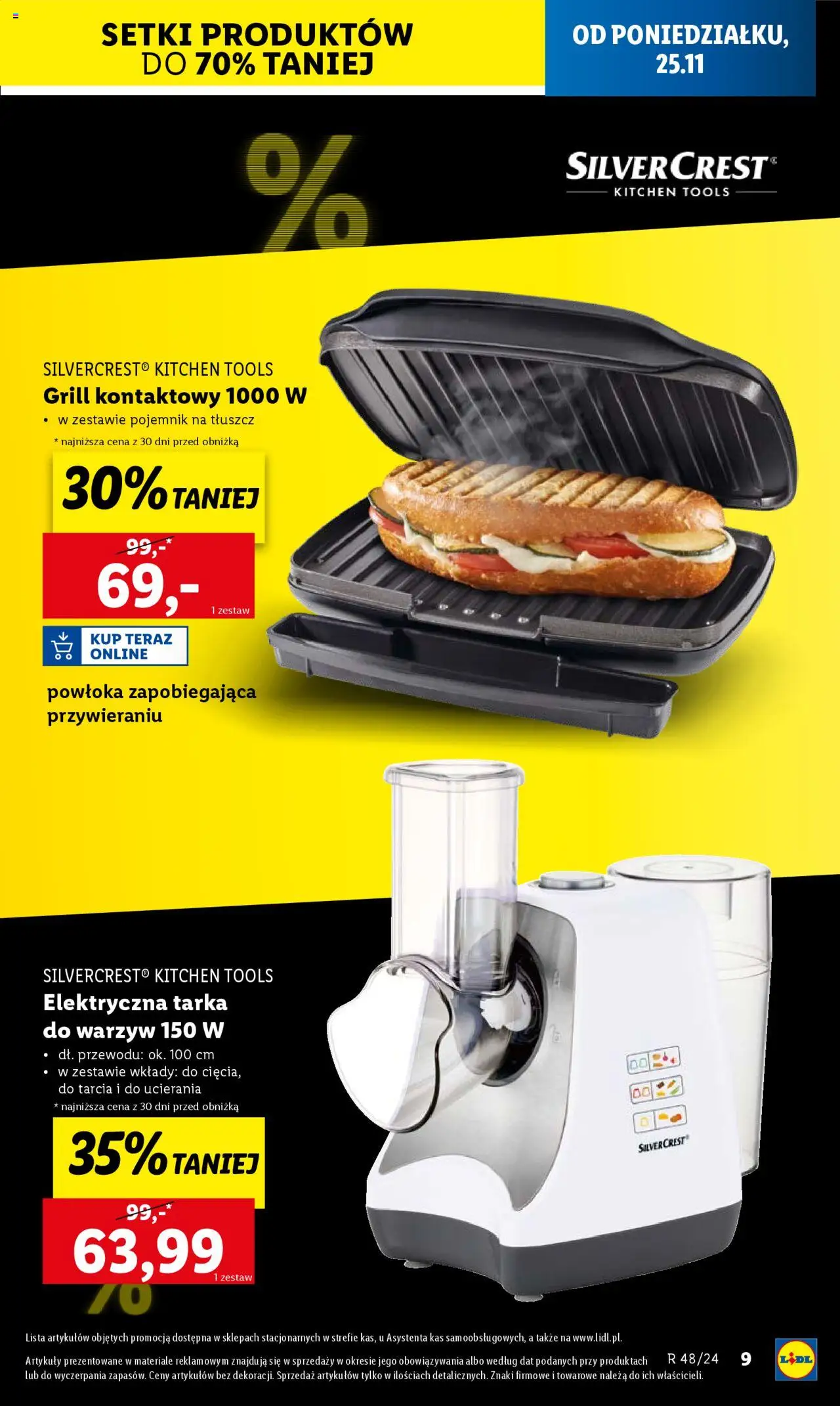 LIDL gazetka Katalog BLACK FRIDAY ważna od 25.11.2024 do 30.11.2024 strona 9