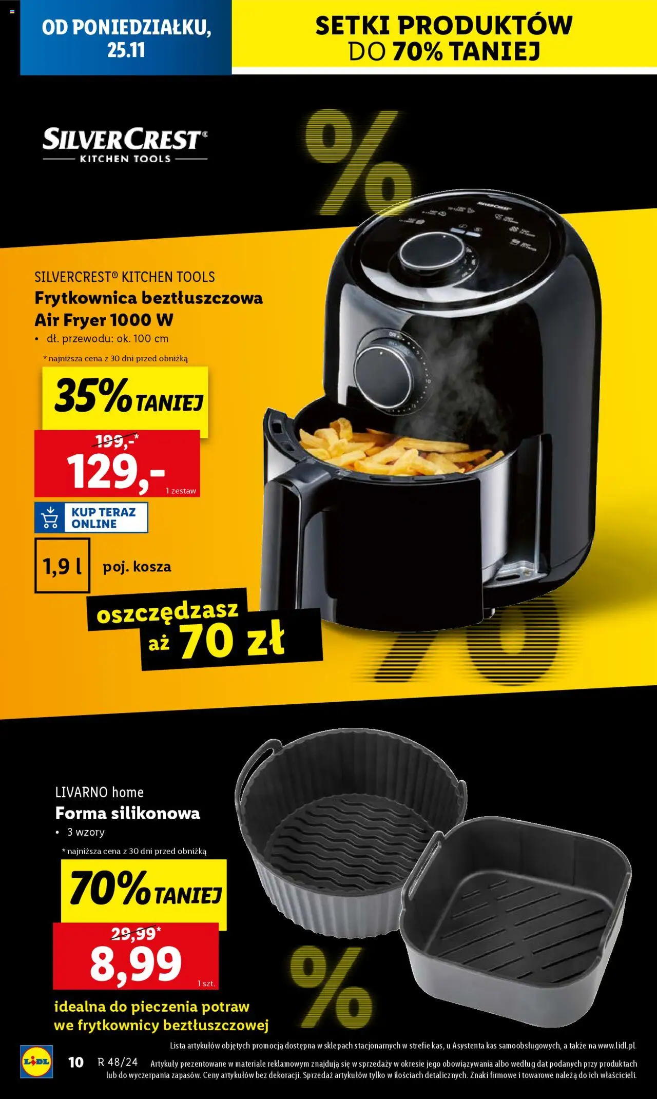 LIDL gazetka Katalog BLACK FRIDAY ważna od 25.11.2024 do 30.11.2024 strona 10