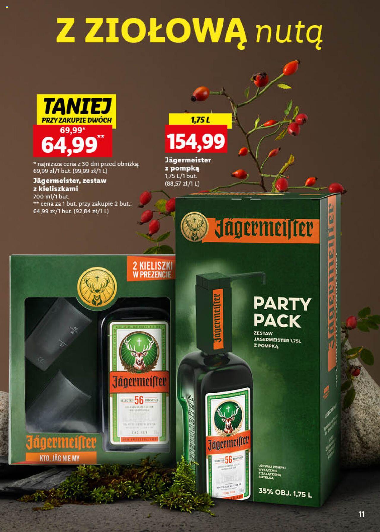 LIDL gazetka Katalog mocnych alkoholi ważna od 30.10.2023 do 02.12.2023 strona 11