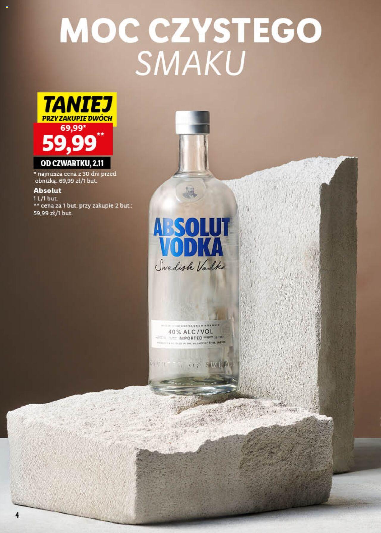 LIDL gazetka Katalog mocnych alkoholi ważna od 30.10.2023 do 02.12.2023 strona 4