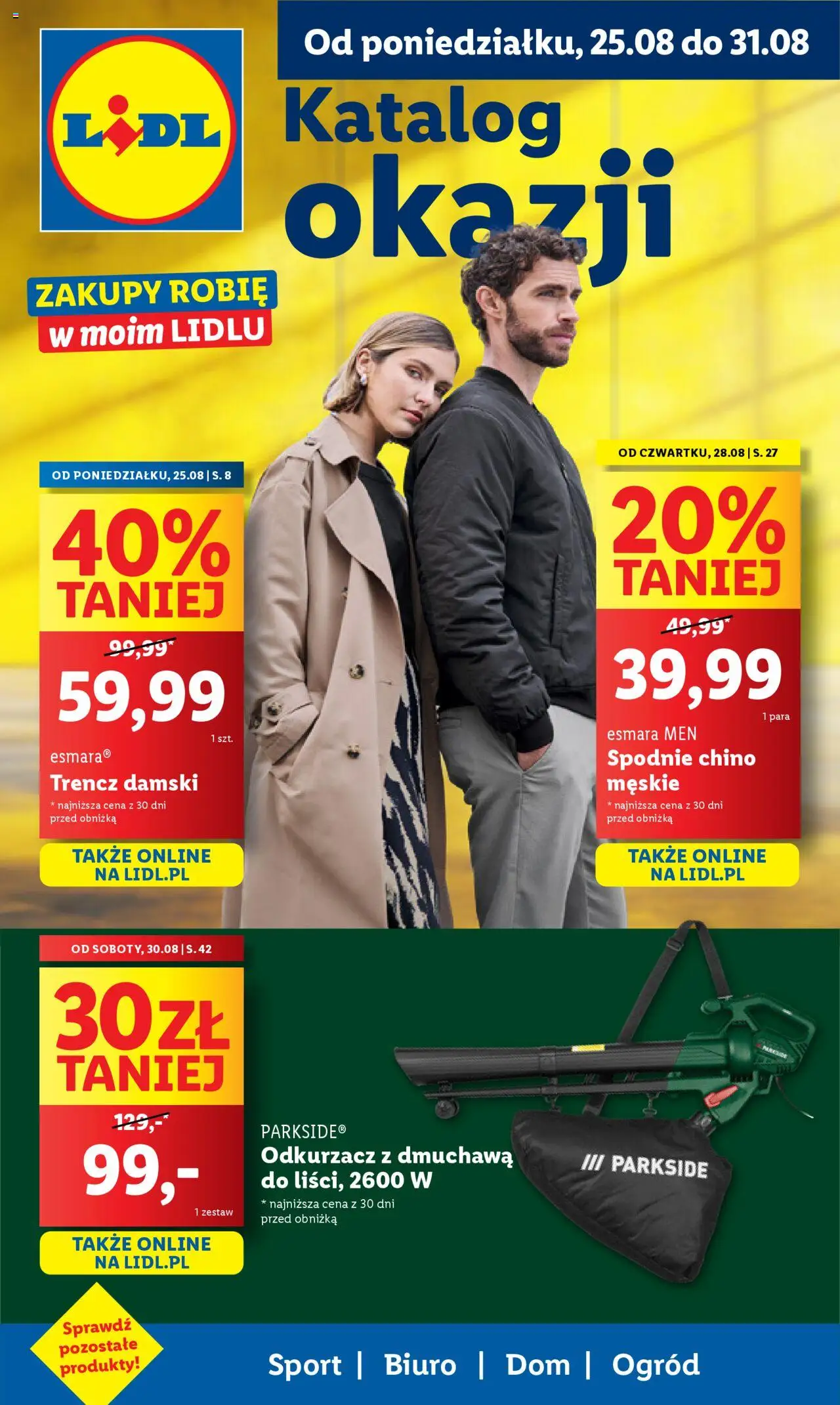LIDL gazetka Katalog ważna od 25.08.2025 do 31.08.2025 strona 1