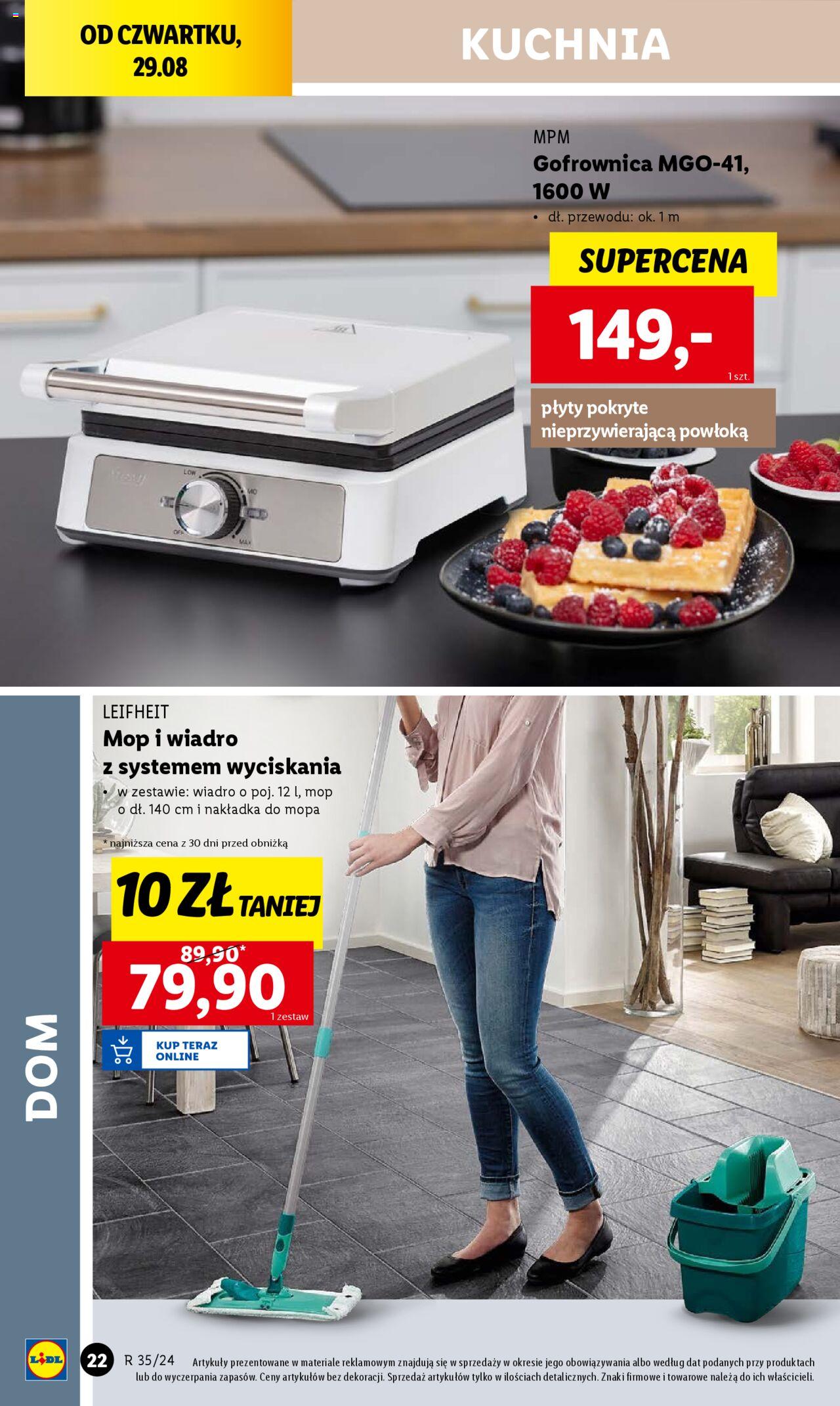 LIDL gazetka Katalog ważna od 26.08.2024 do 31.08.2024 strona 23