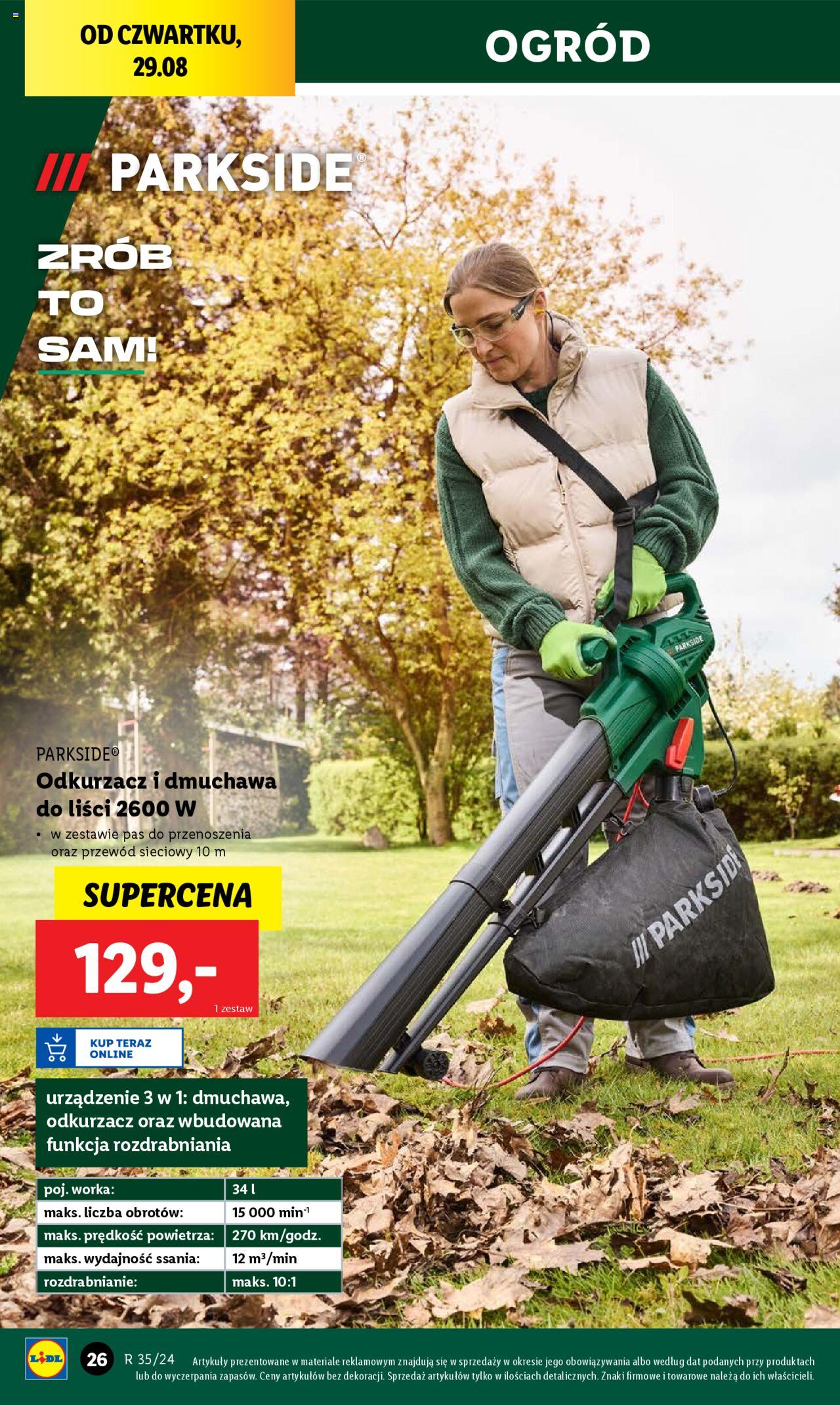 LIDL gazetka Katalog ważna od 26.08.2024 do 31.08.2024 strona 27