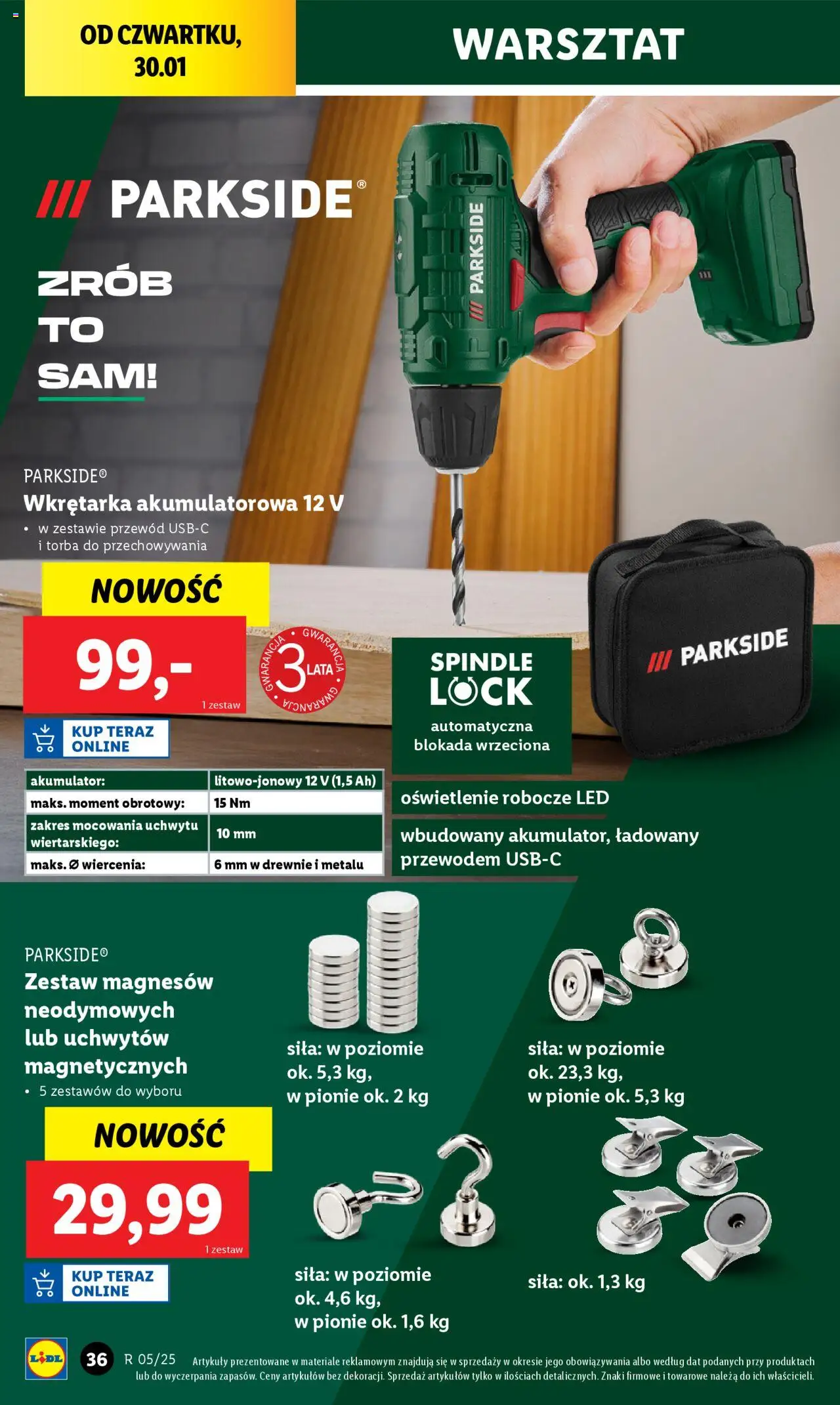 LIDL gazetka Katalog ważna od 27.01.2025 do 01.02.2025 strona 36