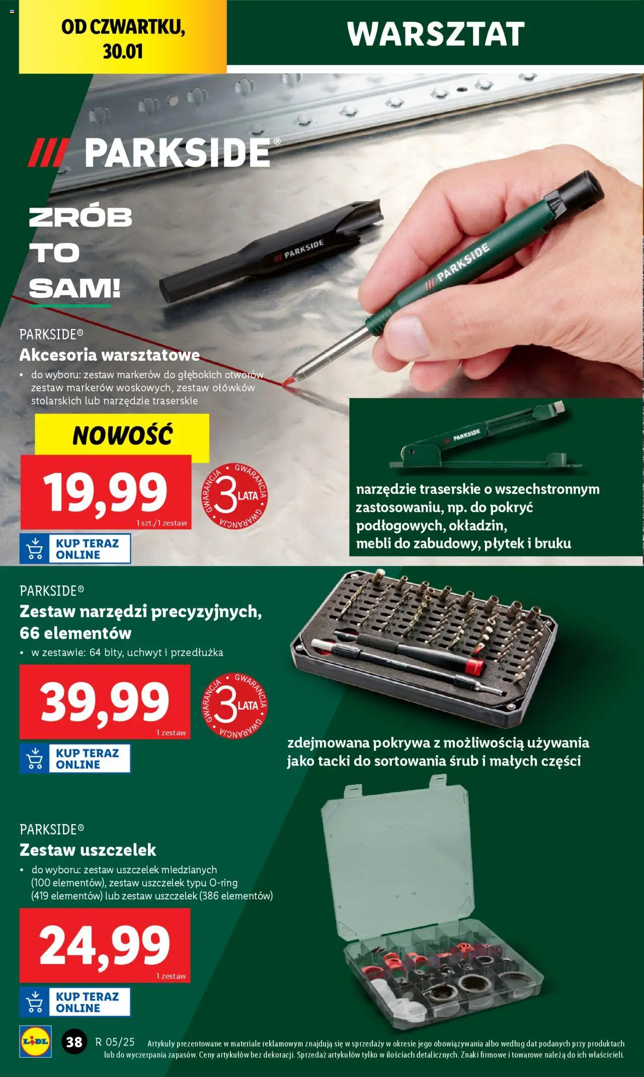 LIDL gazetka Katalog ważna od 27.01.2025 do 01.02.2025 strona 39