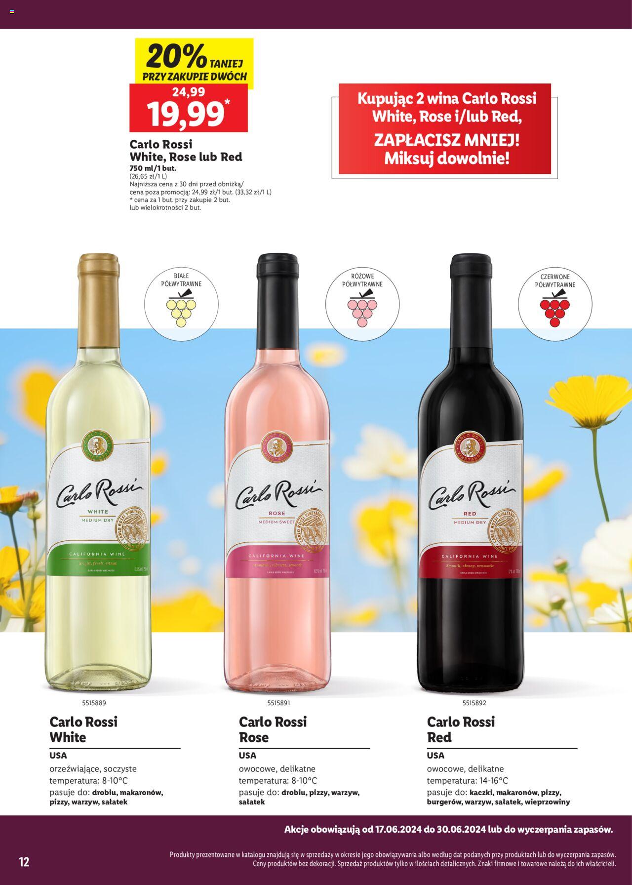 LIDL gazetka Katalog win ważna od 03.06.2024 do 30.06.2024 strona 12