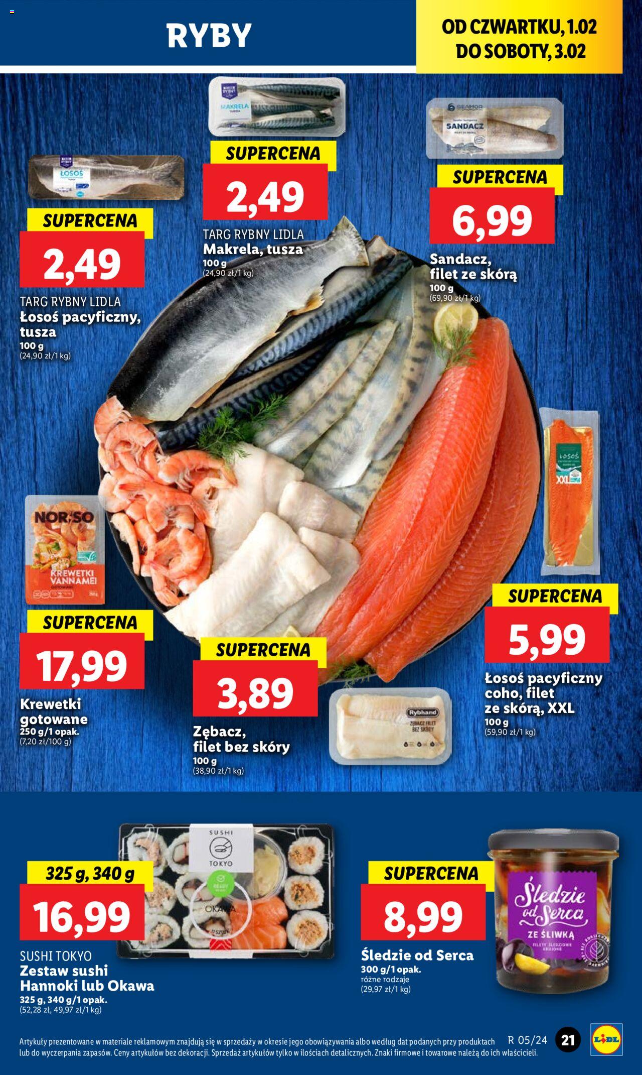 LIDL gazetka ważna od 01.02.2024 do 03.02.2024 strona 23