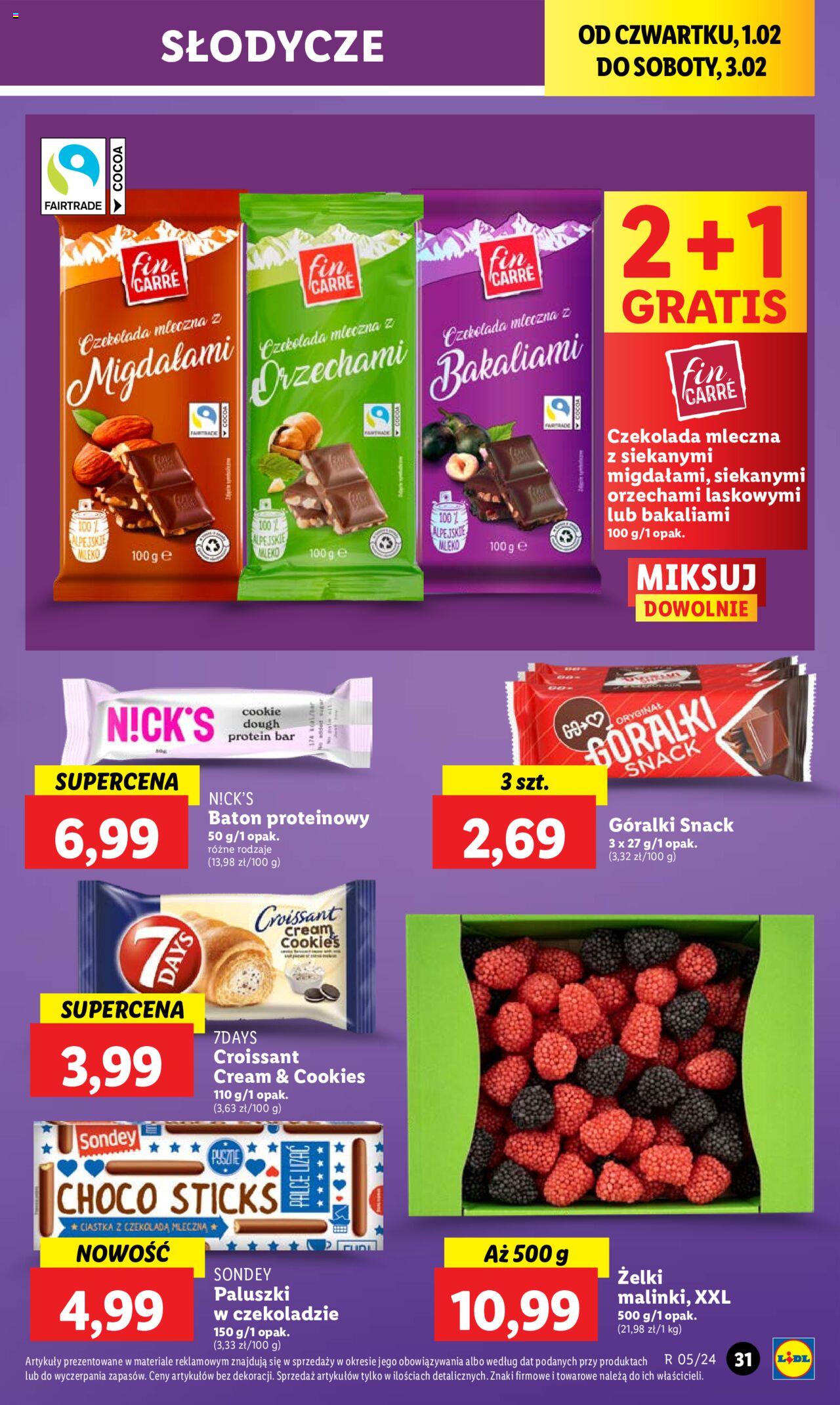 LIDL gazetka ważna od 01.02.2024 do 03.02.2024 strona 33
