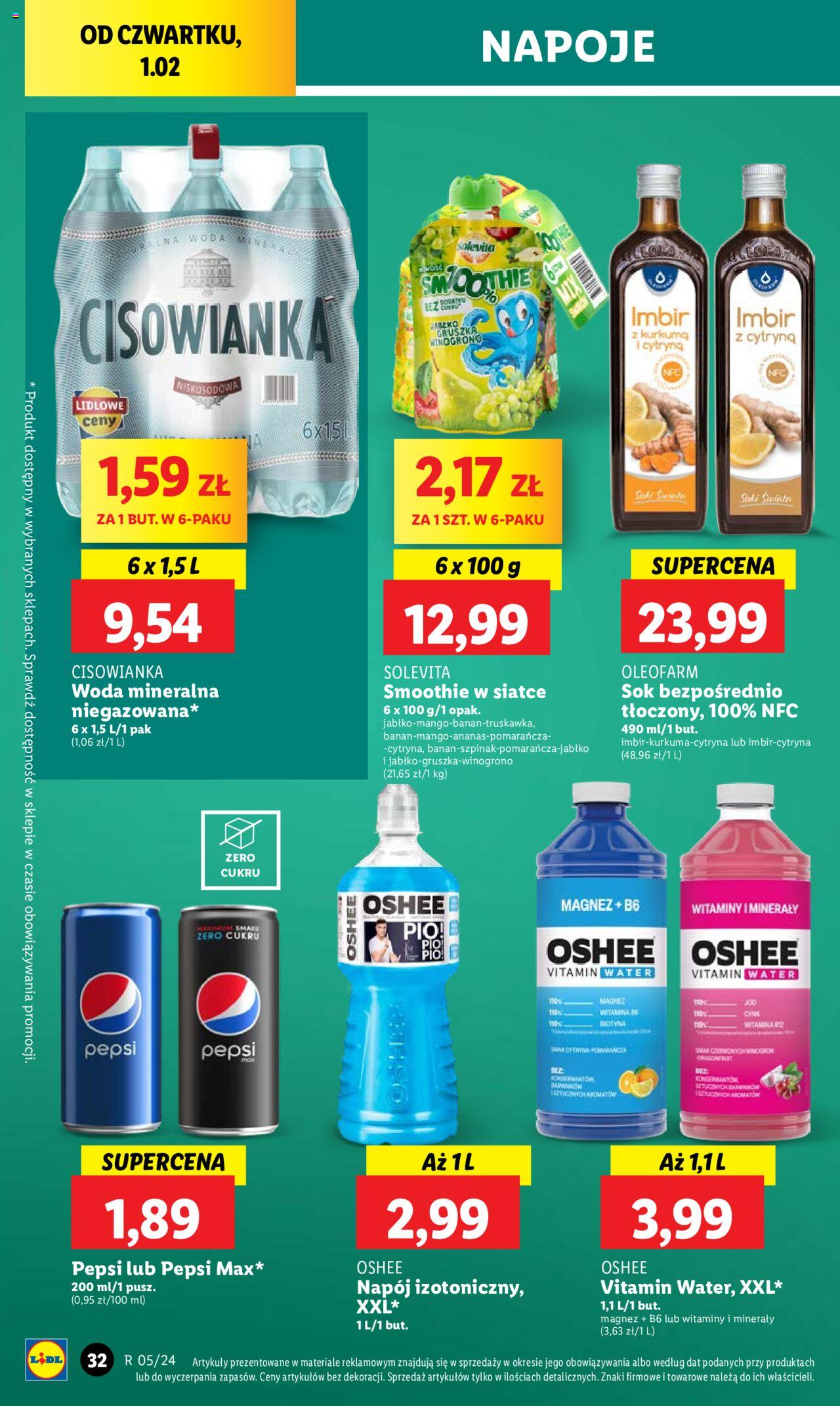 LIDL gazetka ważna od 01.02.2024 do 03.02.2024 strona 34