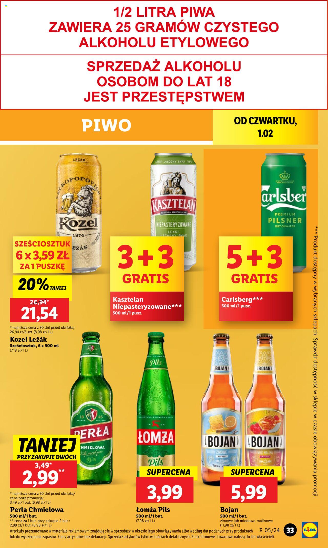 LIDL gazetka ważna od 01.02.2024 do 03.02.2024 strona 35