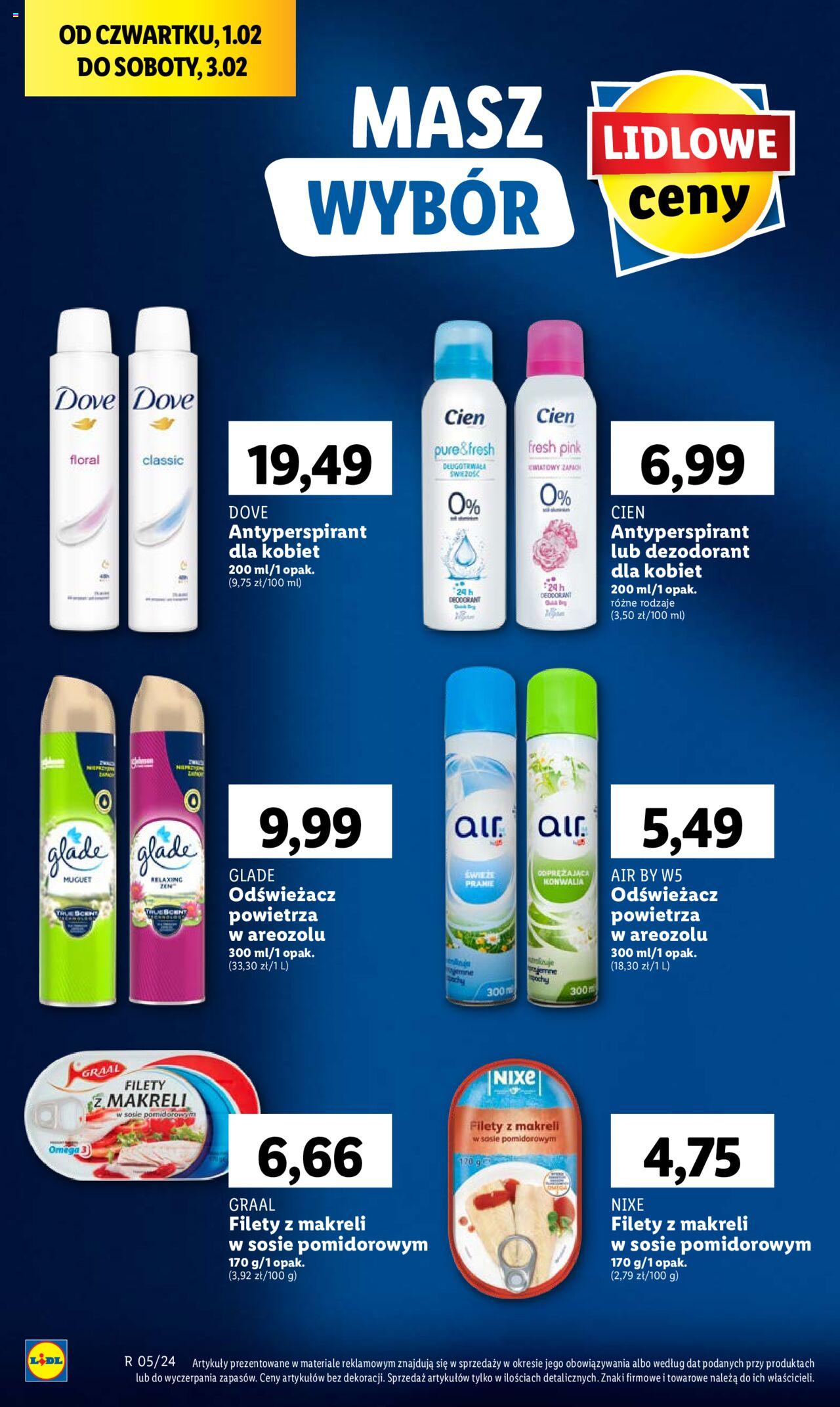 LIDL gazetka ważna od 01.02.2024 do 03.02.2024 strona 36