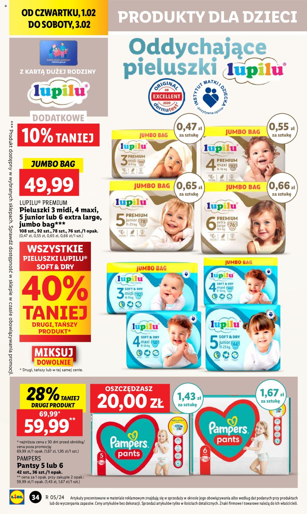LIDL gazetka ważna od 01.02.2024 do 03.02.2024 strona 38