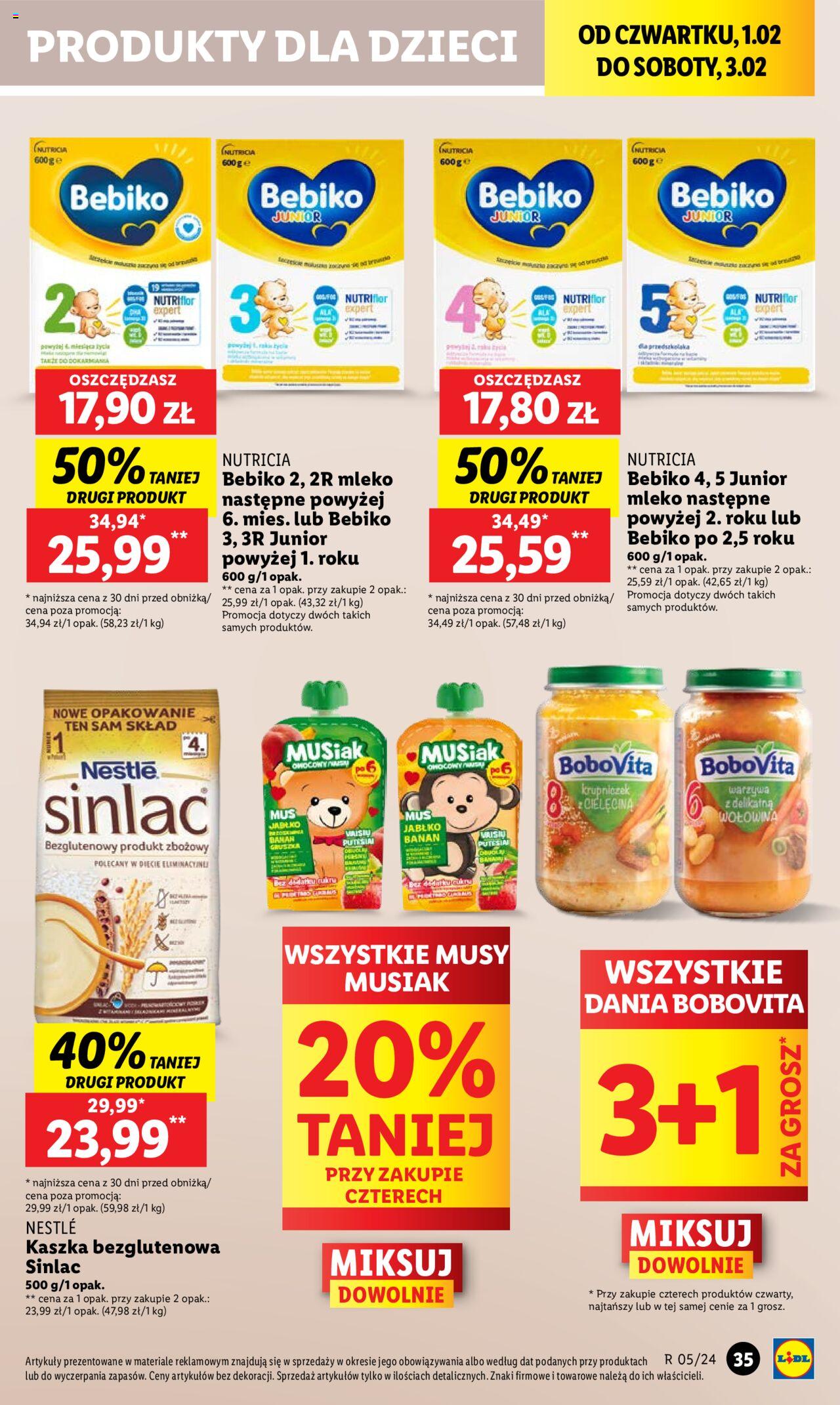 LIDL gazetka ważna od 01.02.2024 do 03.02.2024 strona 39