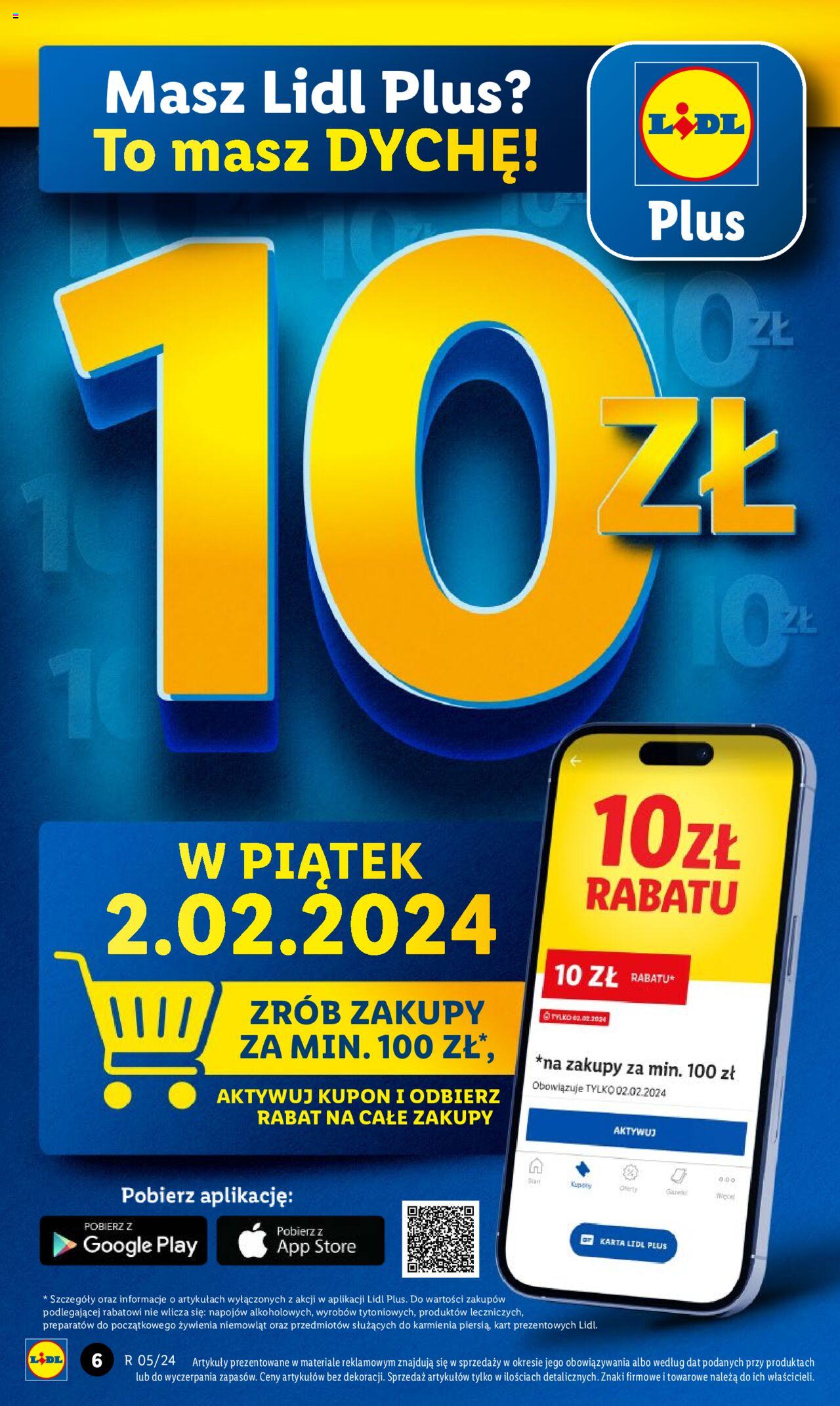 LIDL gazetka ważna od 01.02.2024 do 03.02.2024 strona 6
