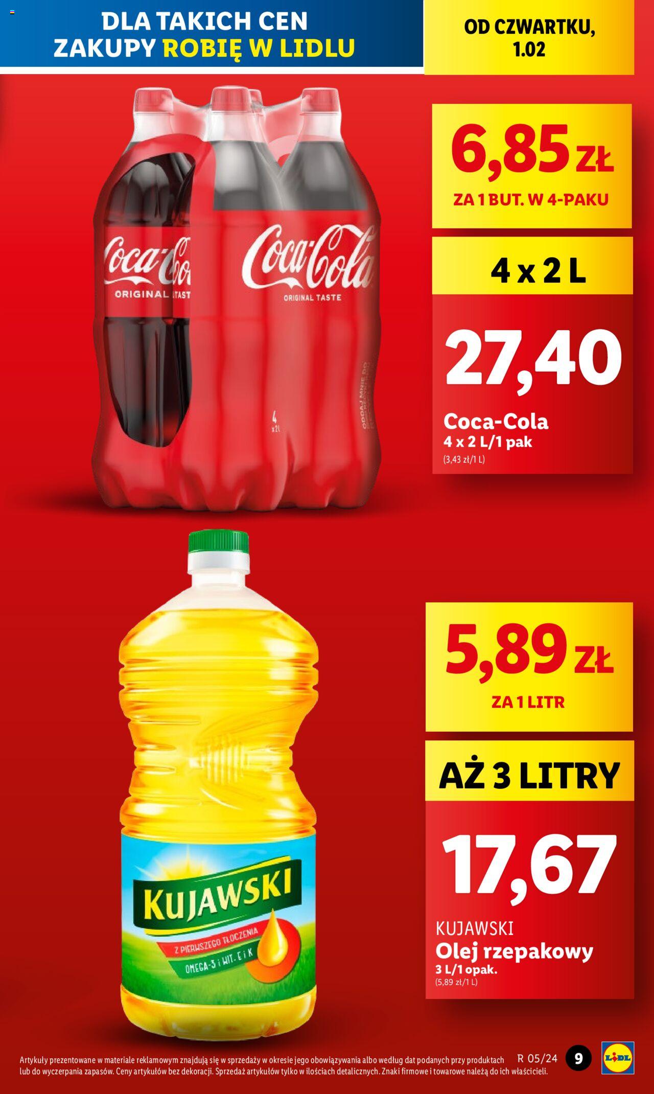 LIDL gazetka ważna od 01.02.2024 do 03.02.2024 strona 9