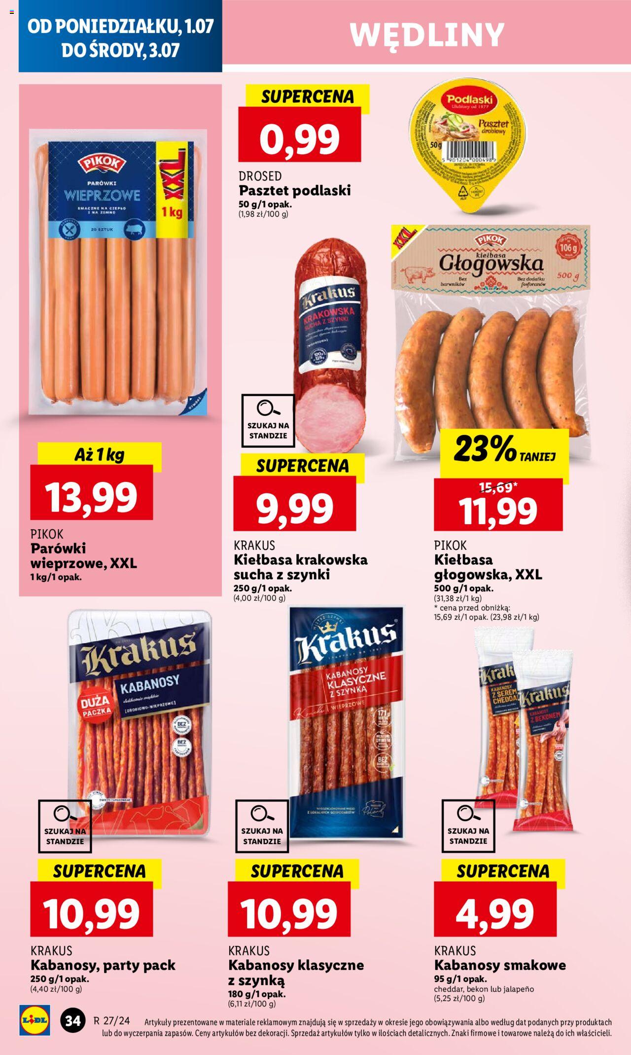 LIDL gazetka ważna od 01.07.2024 do 03.07.2024 strona 39