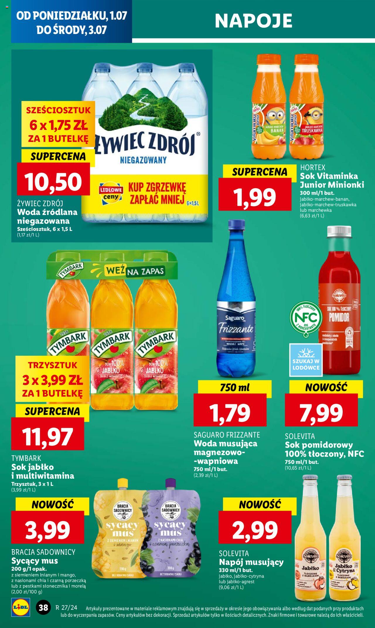 LIDL gazetka ważna od 01.07.2024 do 03.07.2024 strona 43
