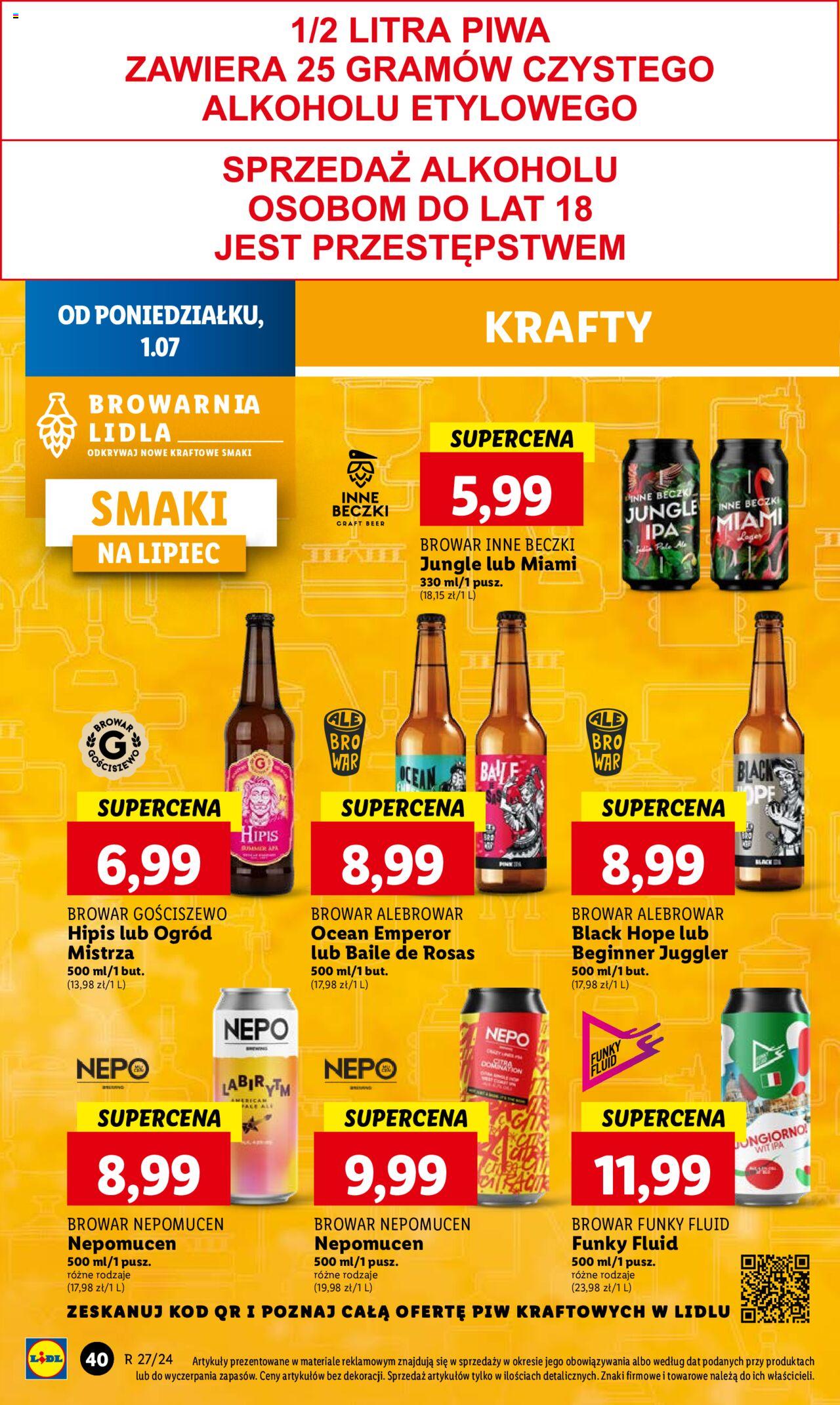 LIDL gazetka ważna od 01.07.2024 do 03.07.2024 strona 45