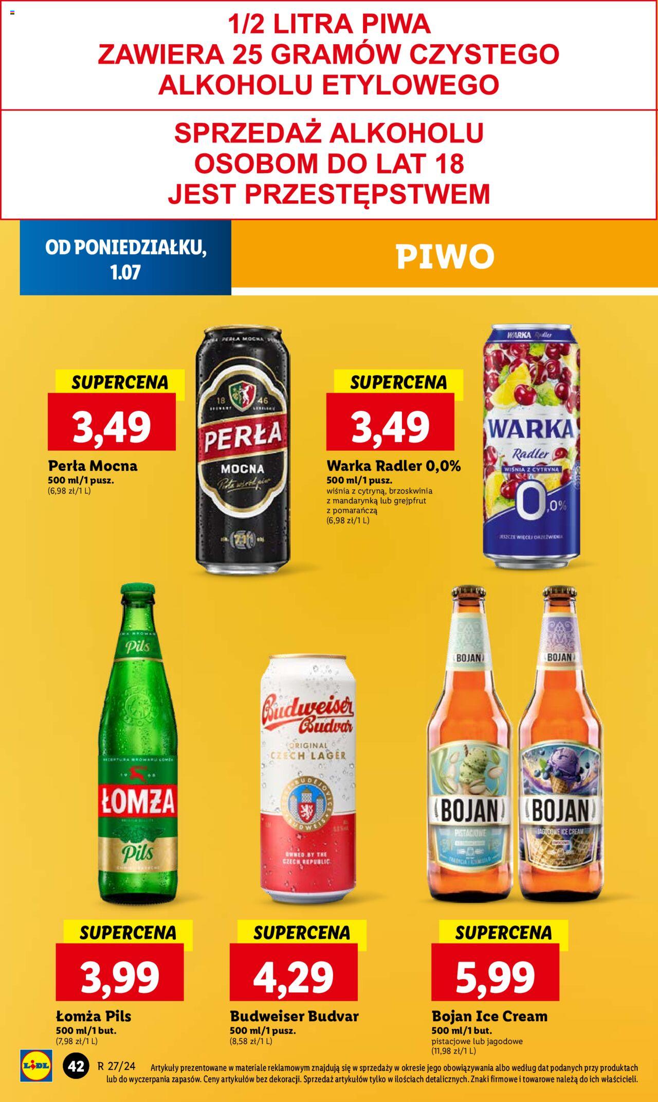 LIDL gazetka ważna od 01.07.2024 do 03.07.2024 strona 47