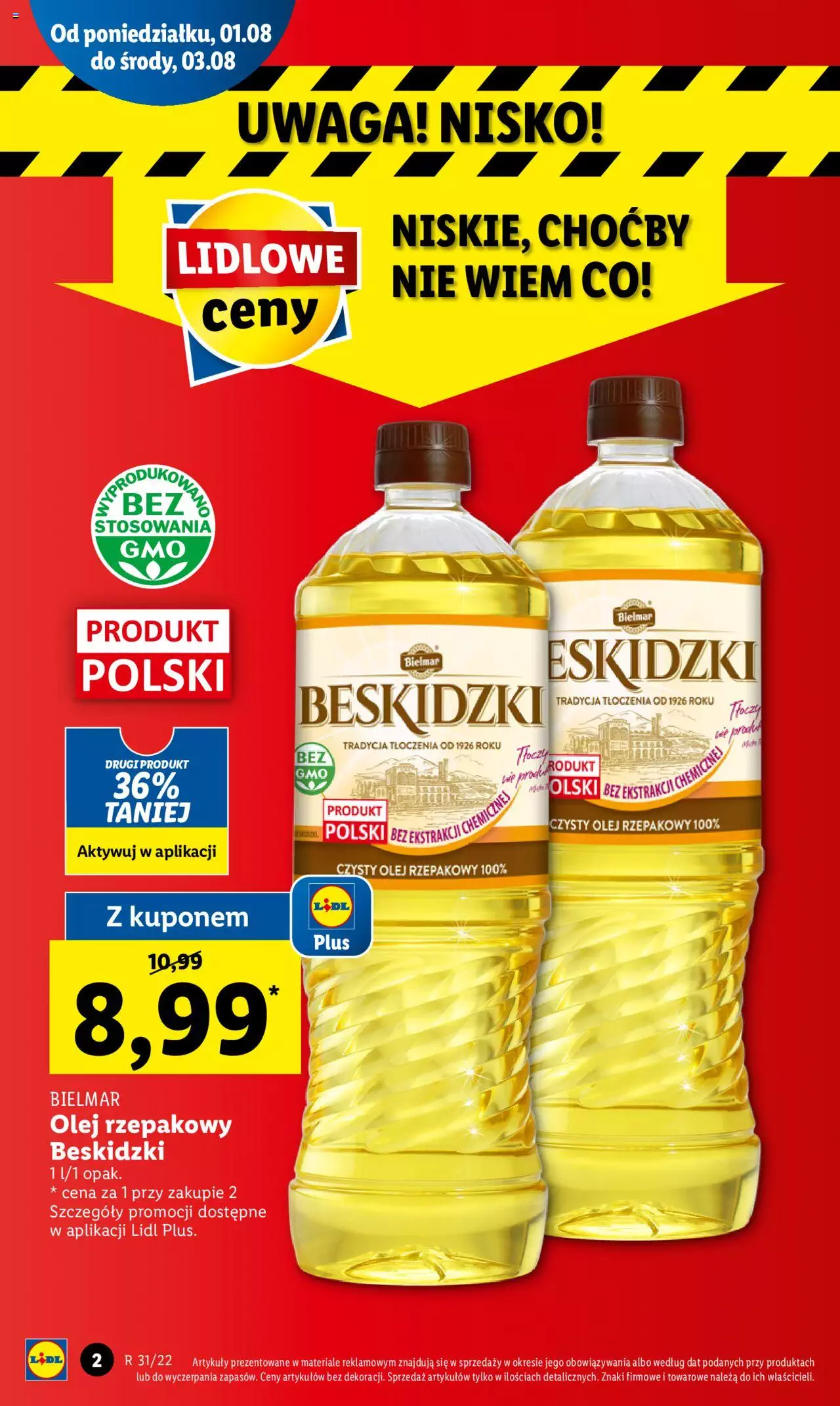 Lidl gazetka ważna od 01.08.2022 do 03.08.2022 strona 2