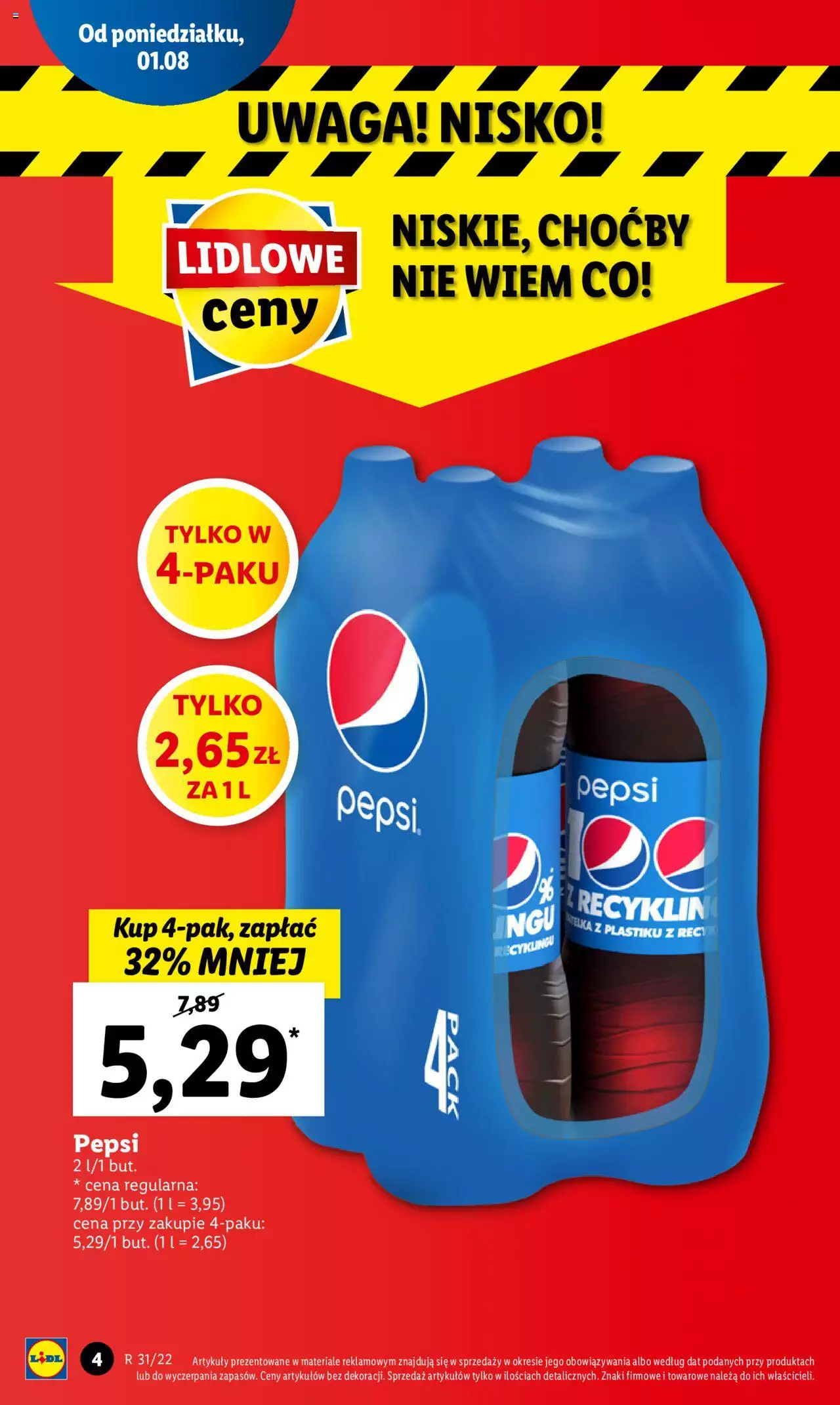 Lidl gazetka ważna od 01.08.2022 do 03.08.2022 strona 4