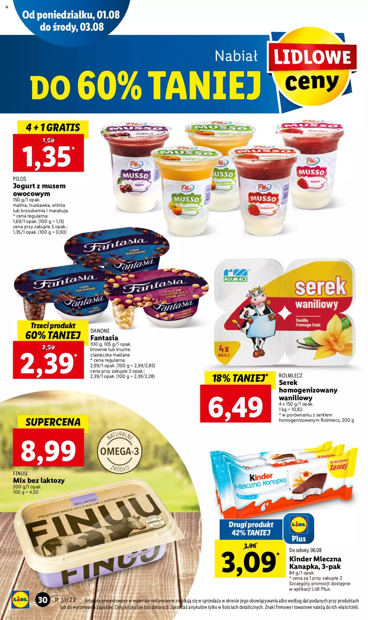 Lidl gazetka ważna od 01.08.2022 do 03.08.2022 strona 32