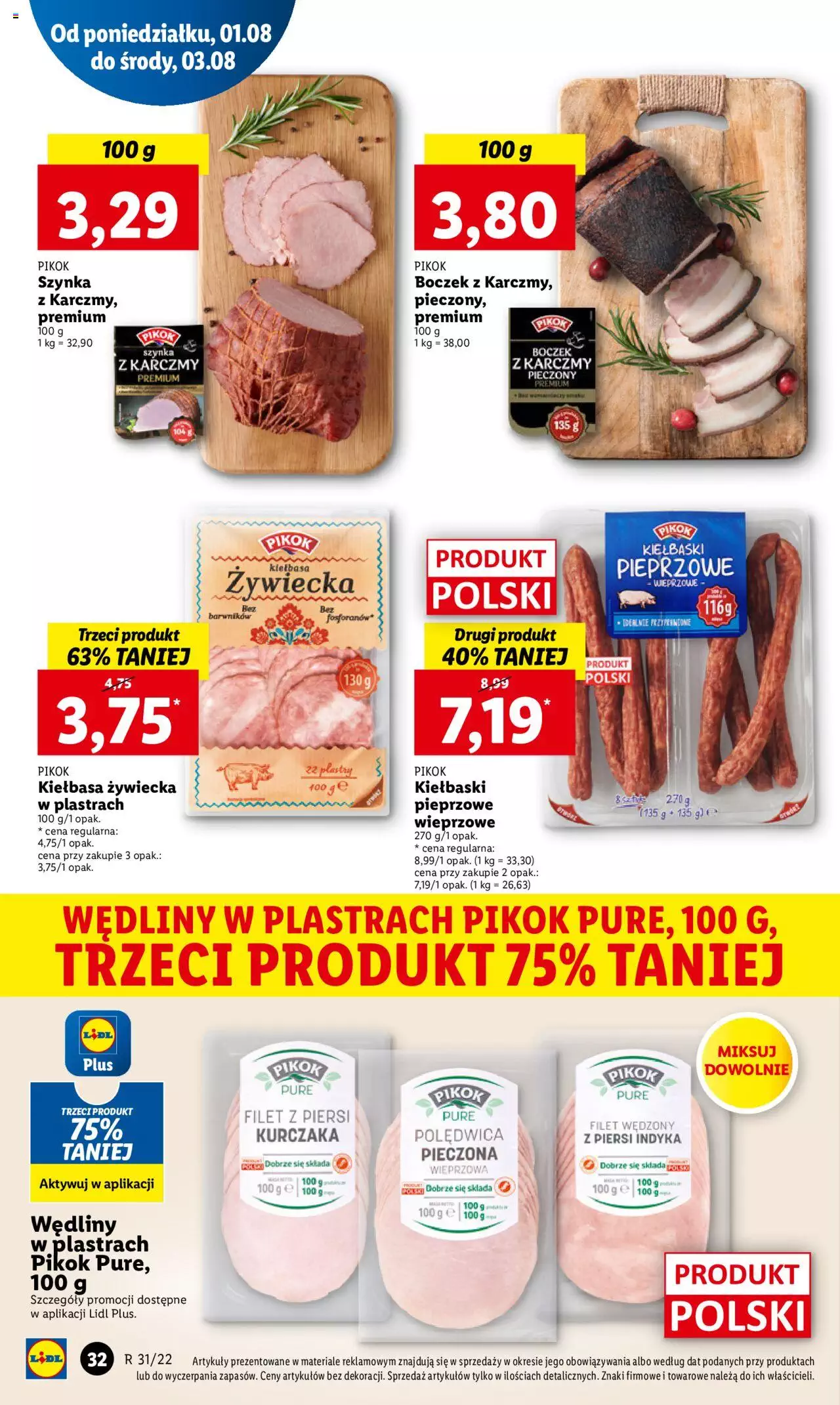 Lidl gazetka ważna od 01.08.2022 do 03.08.2022 strona 34