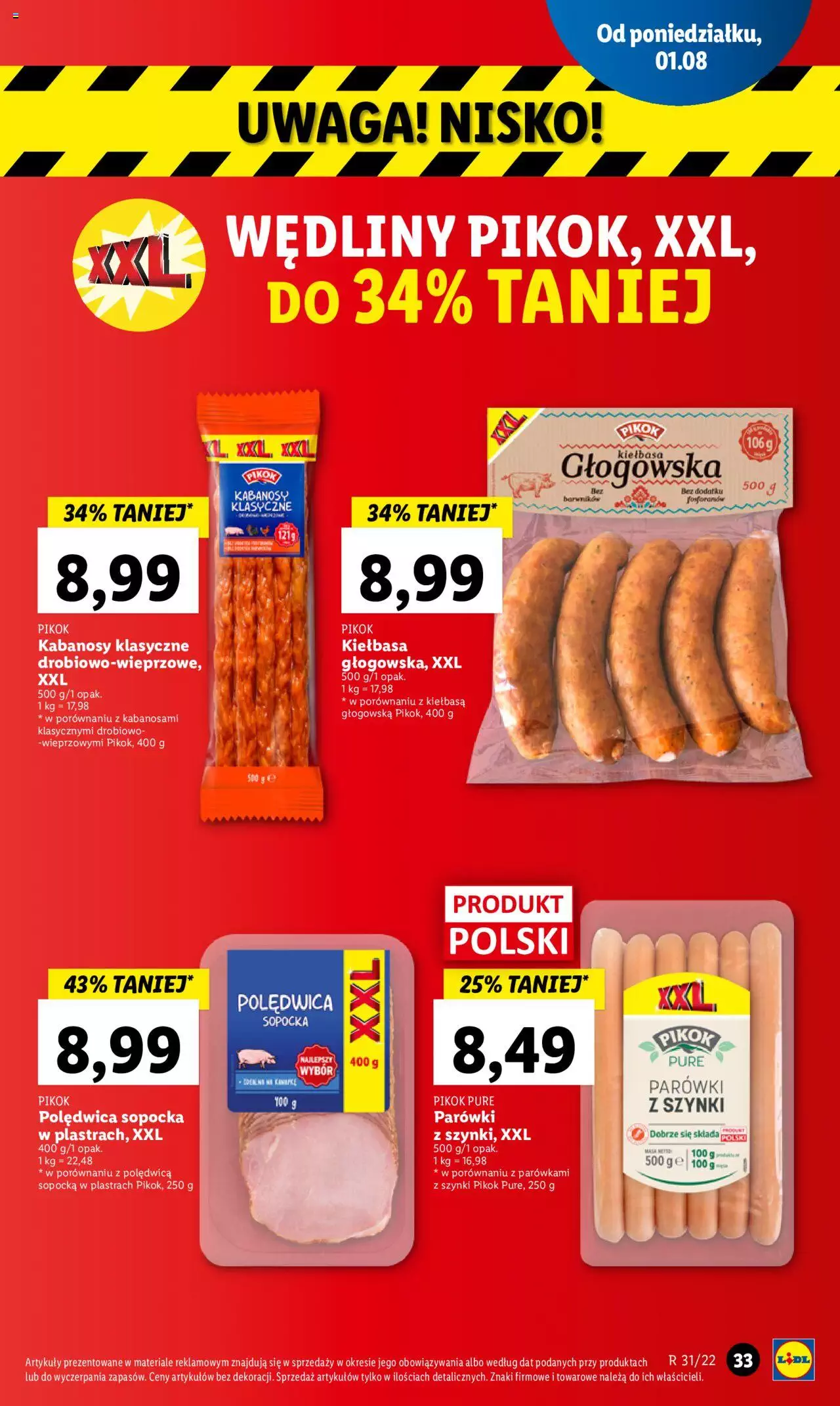 Lidl gazetka ważna od 01.08.2022 do 03.08.2022 strona 35