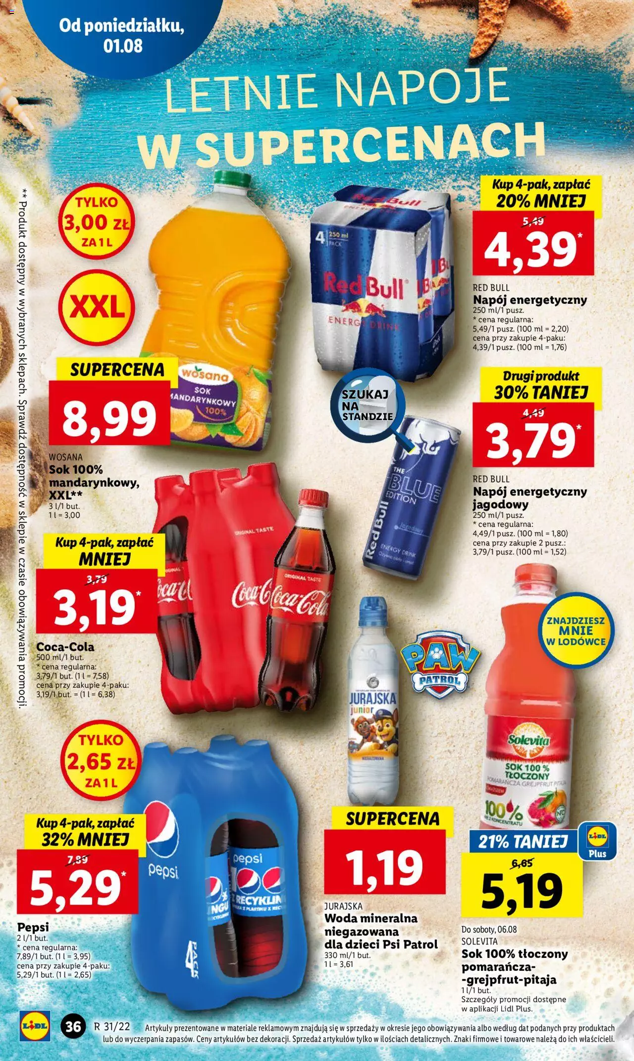 Lidl gazetka ważna od 01.08.2022 do 03.08.2022 strona 38