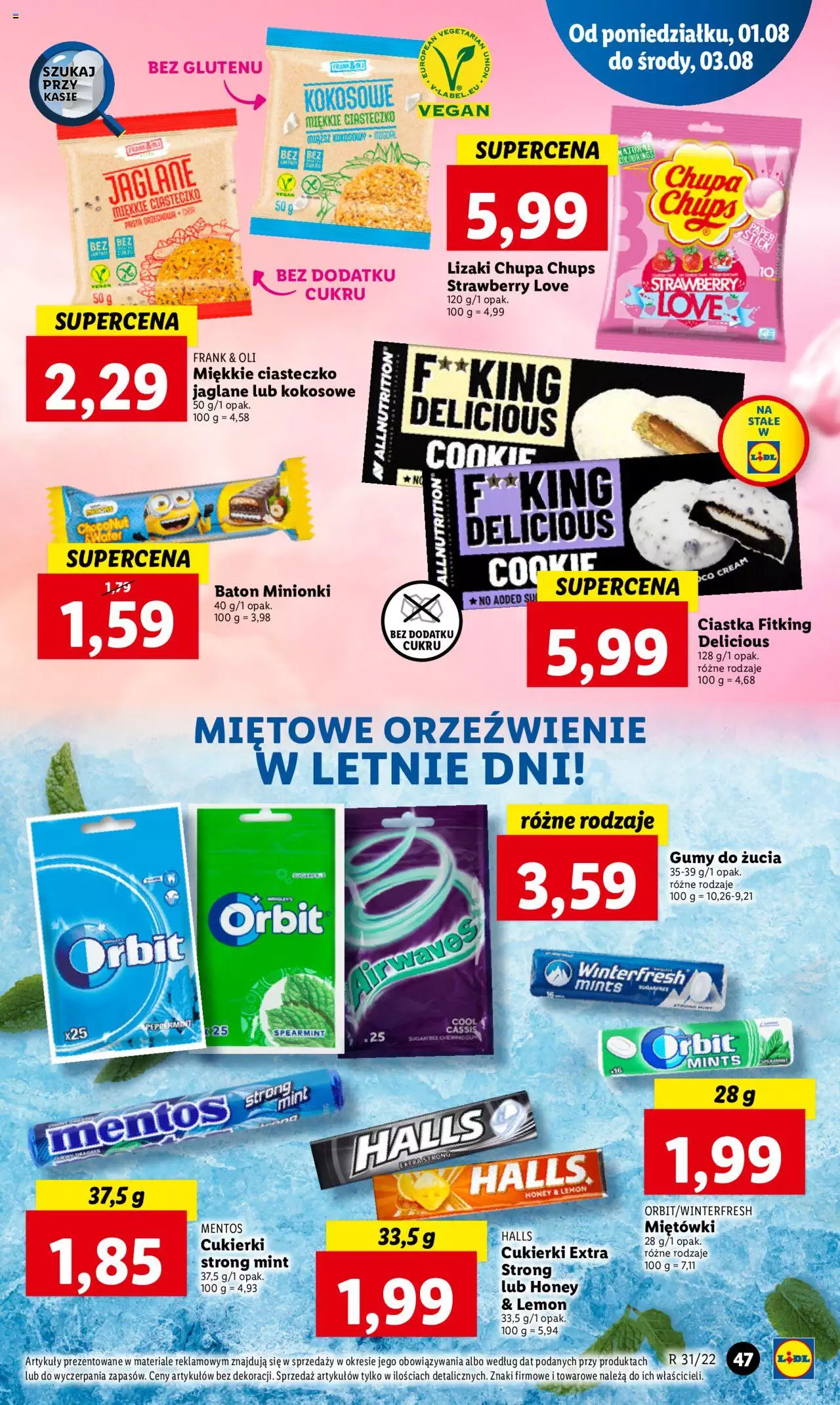 Lidl gazetka ważna od 01.08.2022 do 03.08.2022 strona 49