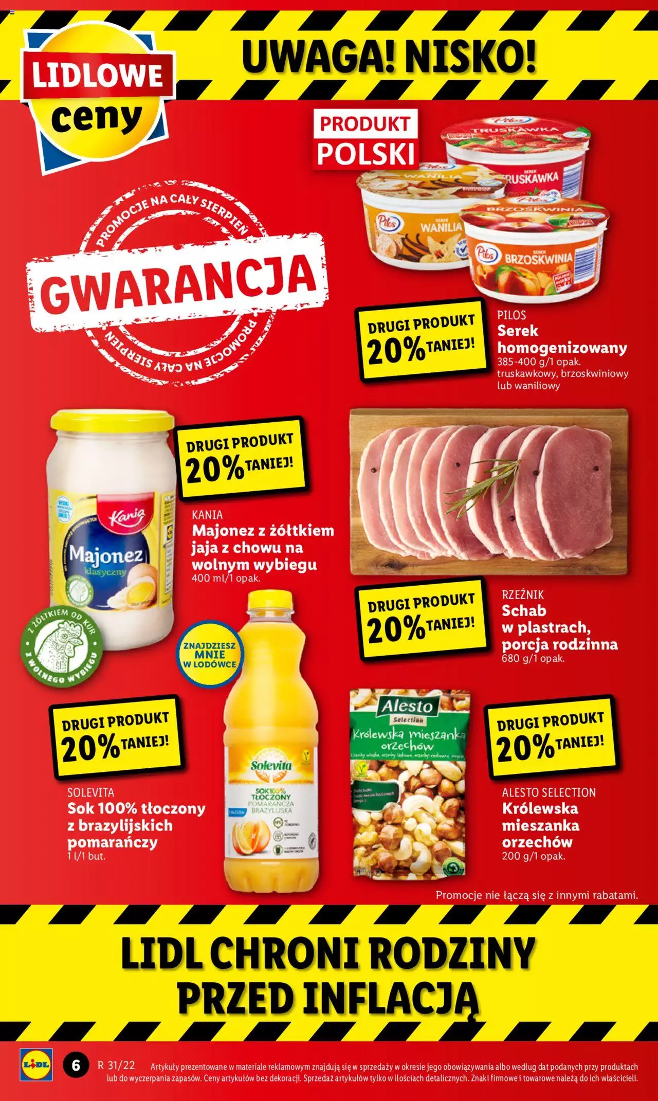 Lidl gazetka ważna od 01.08.2022 do 03.08.2022 strona 6