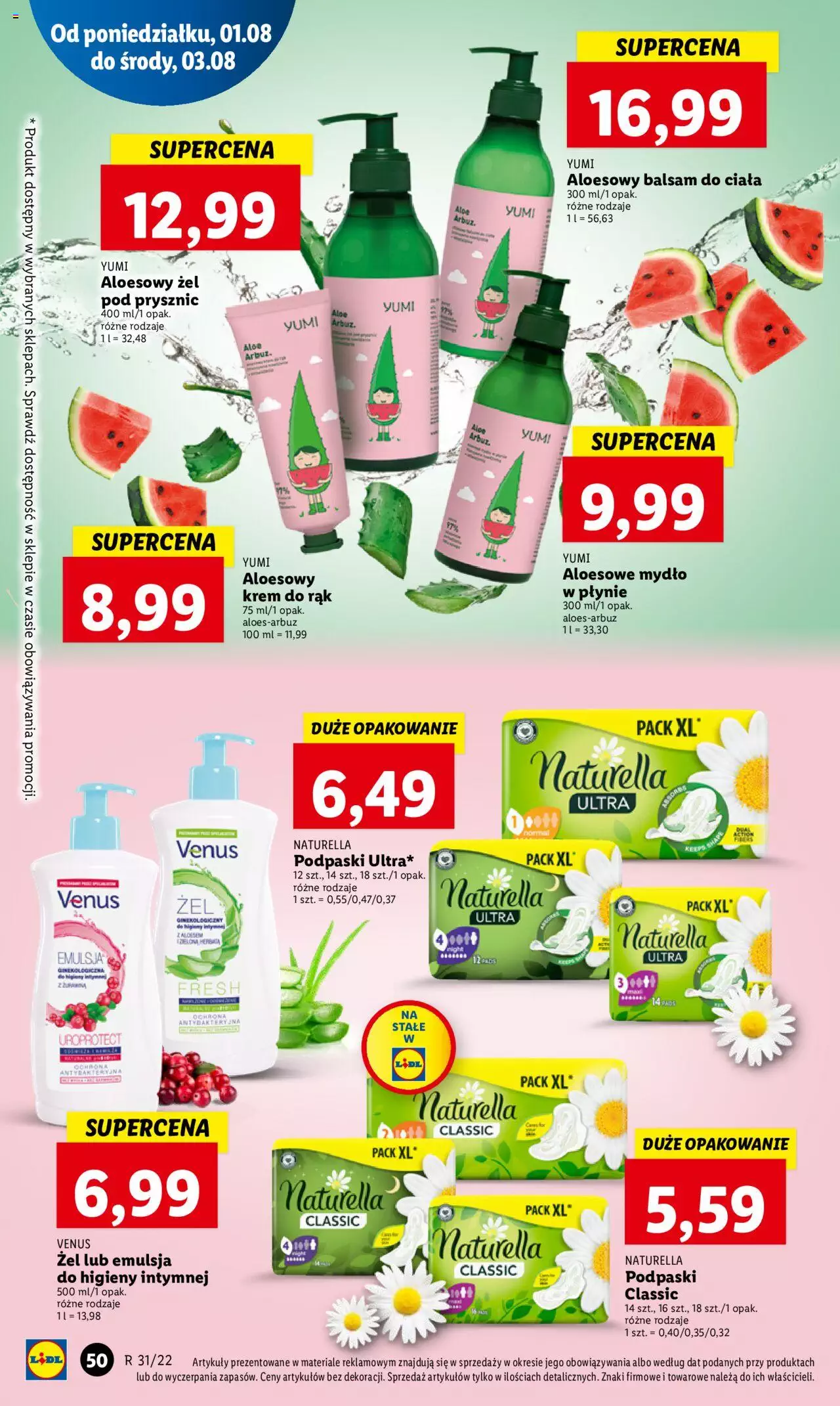 Lidl gazetka ważna od 01.08.2022 do 03.08.2022 strona 52