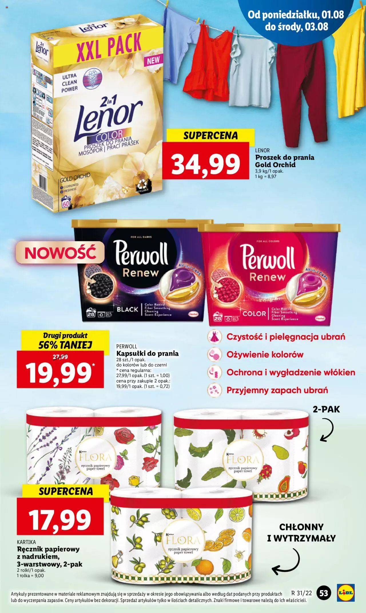 Lidl gazetka ważna od 01.08.2022 do 03.08.2022 strona 55
