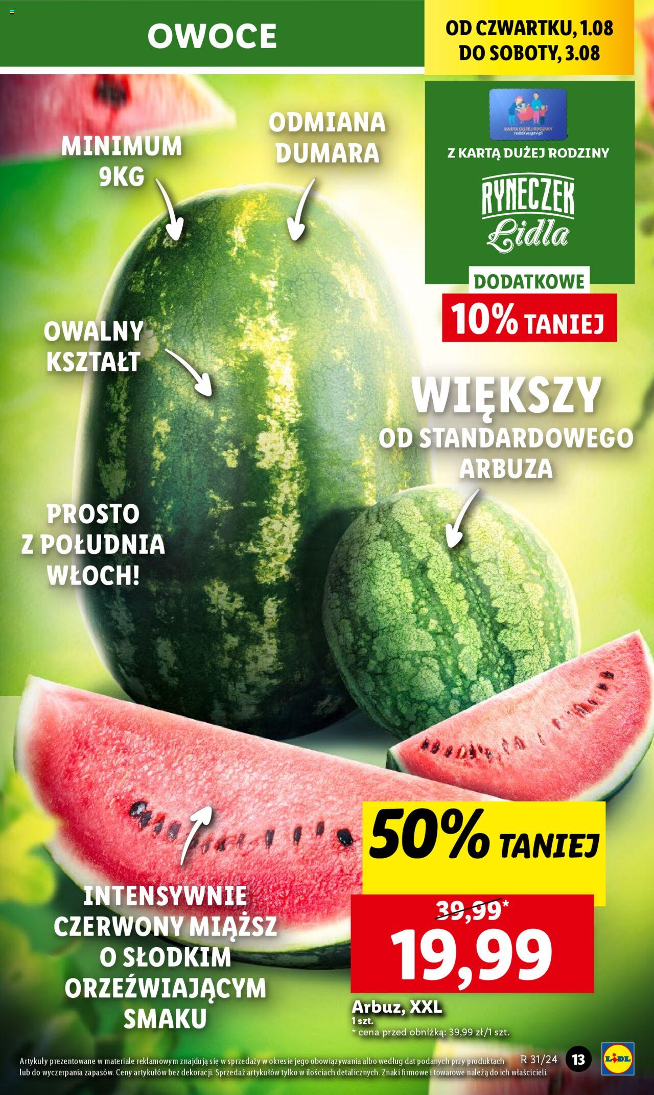 LIDL gazetka ważna od 01.08.2024 do 03.08.2024 strona 15