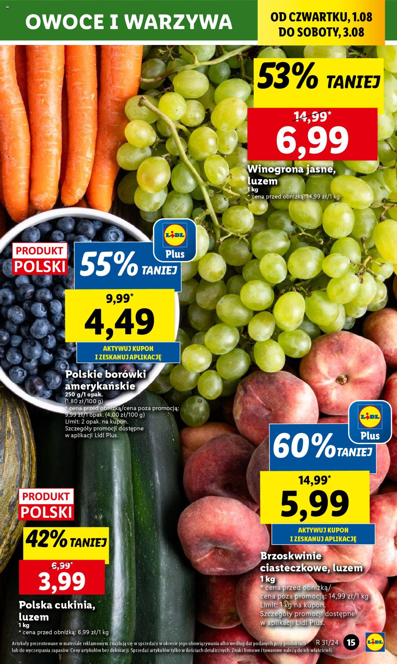 LIDL gazetka ważna od 01.08.2024 do 03.08.2024 strona 17