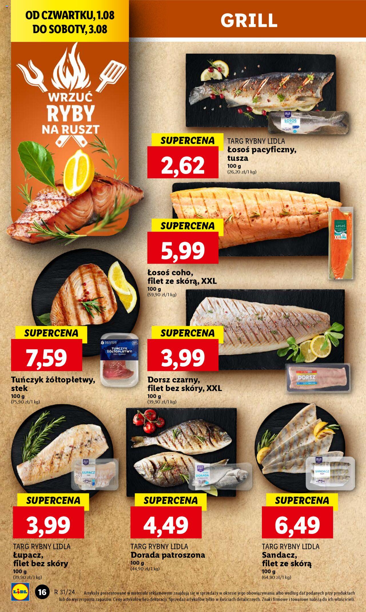 LIDL gazetka ważna od 01.08.2024 do 03.08.2024 strona 18