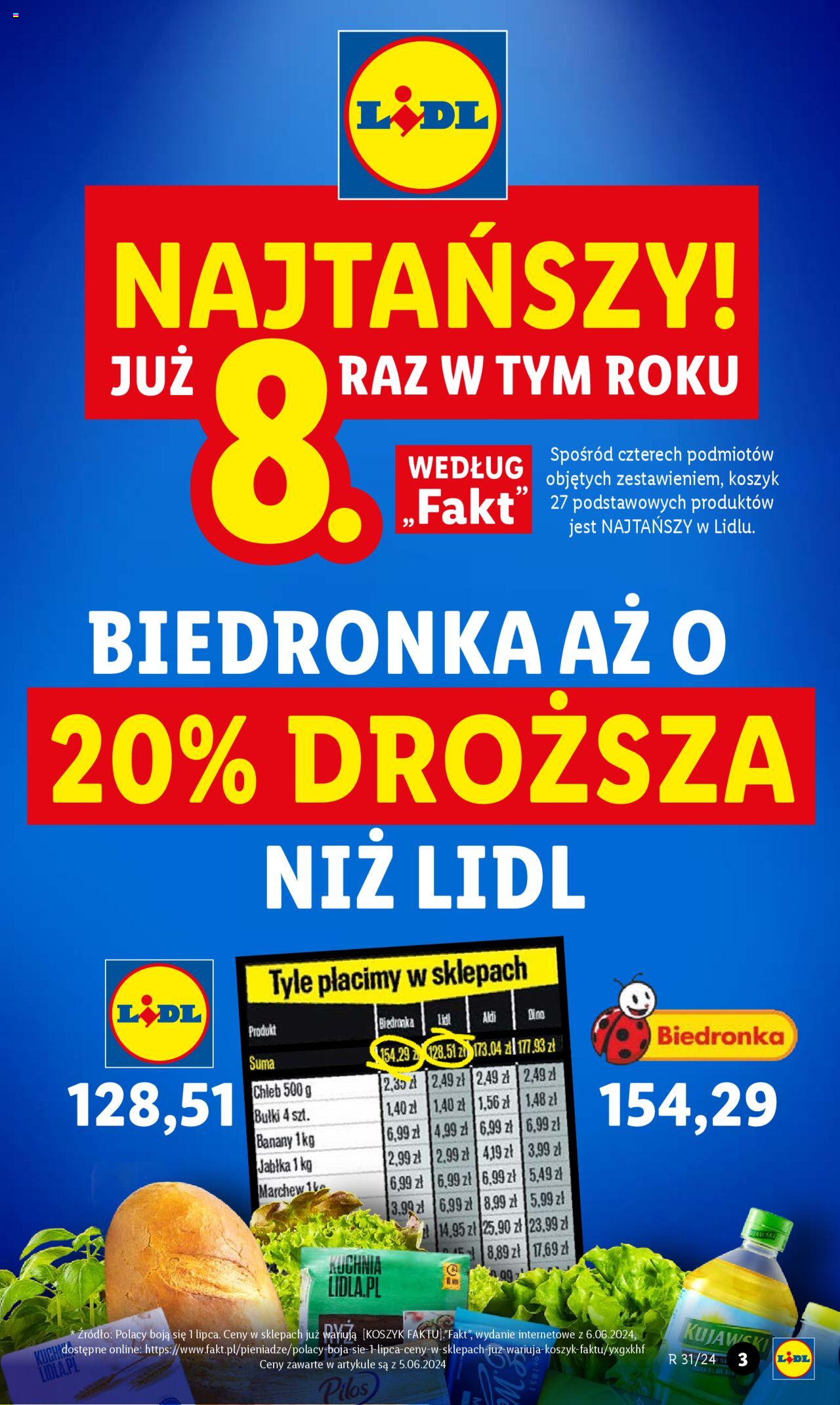 LIDL gazetka ważna od 01.08.2024 do 03.08.2024 strona 3