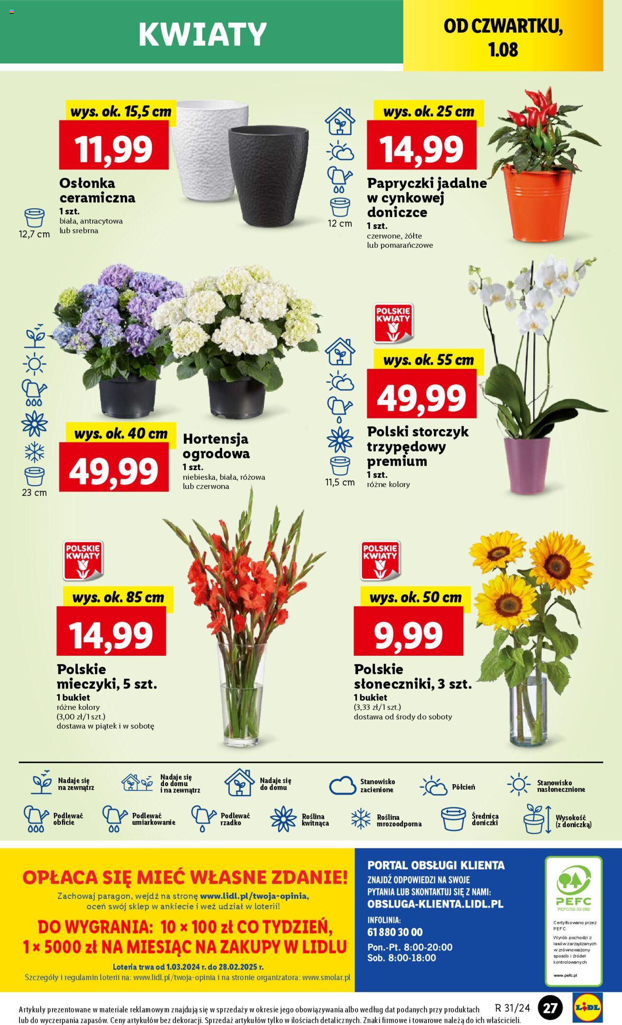 LIDL gazetka ważna od 01.08.2024 do 03.08.2024 strona 33