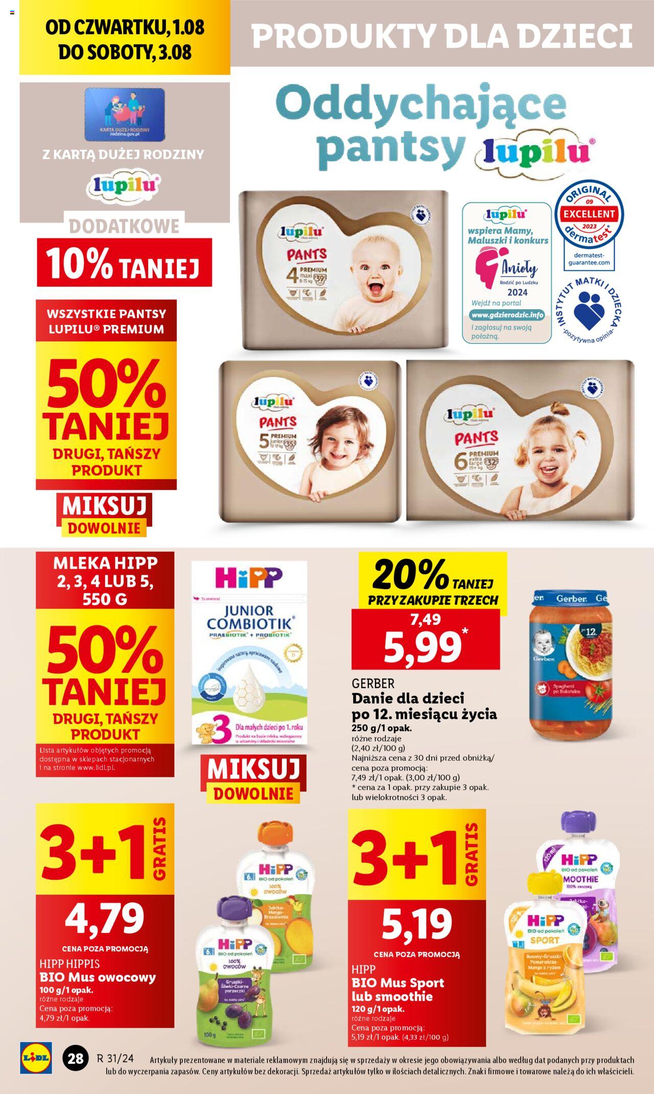 LIDL gazetka ważna od 01.08.2024 do 03.08.2024 strona 34