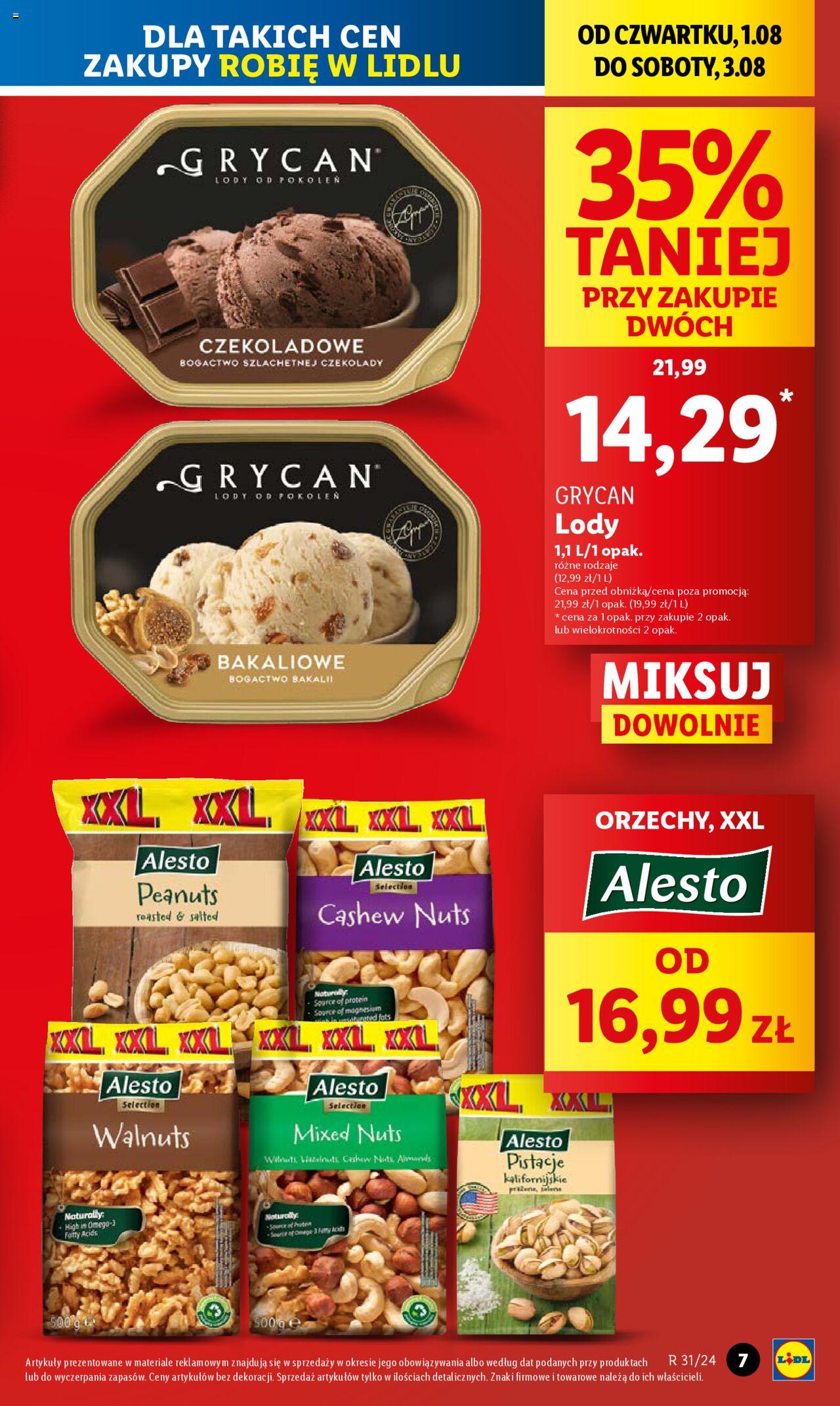 LIDL gazetka ważna od 01.08.2024 do 03.08.2024 strona 7