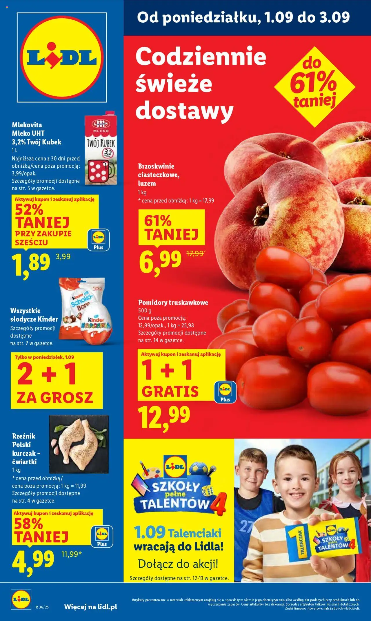 LIDL gazetka ważna od 01.09.2025 do 03.09.2025 strona 1