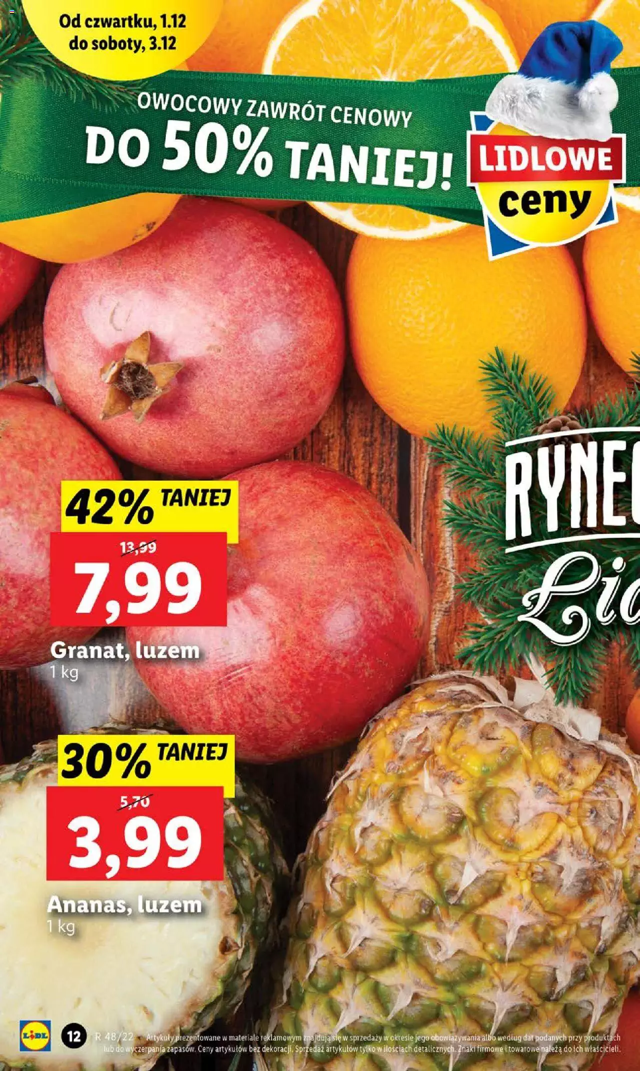 Lidl Gazetka ważna od 01.12.2022 do 03.12.2022 strona 12