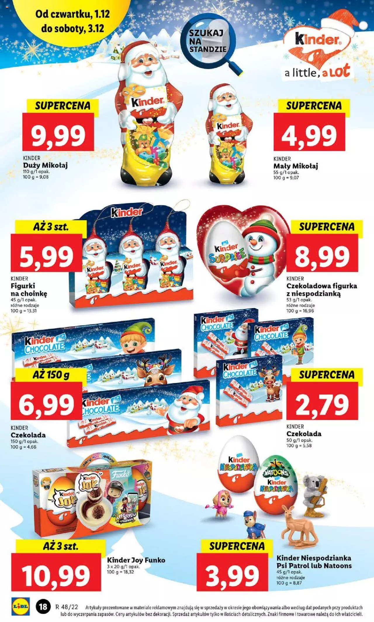 Lidl Gazetka ważna od 01.12.2022 do 03.12.2022 strona 18