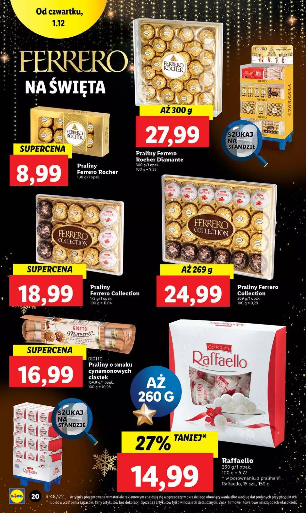 Lidl Gazetka ważna od 01.12.2022 do 03.12.2022 strona 20