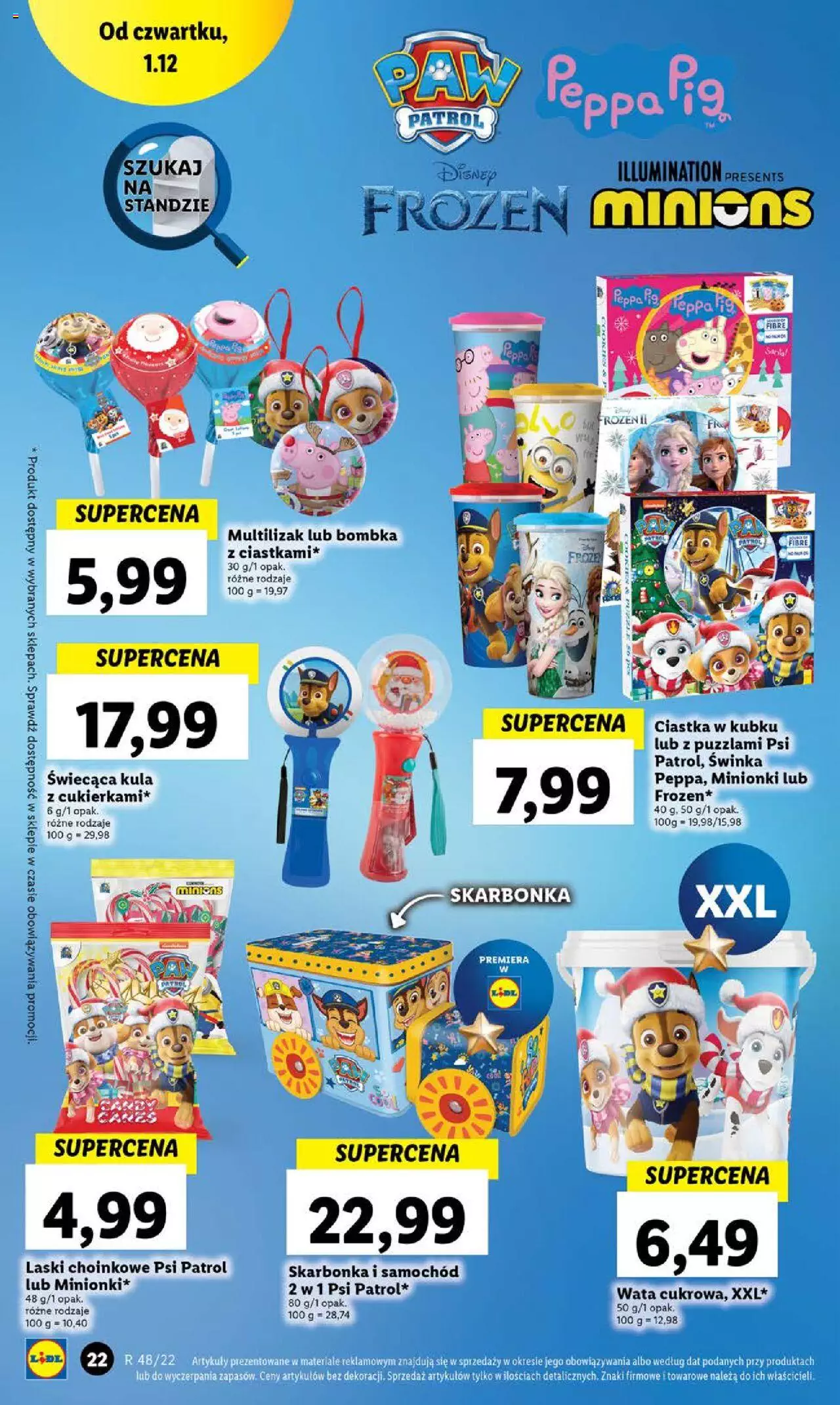 Lidl Gazetka ważna od 01.12.2022 do 03.12.2022 strona 22