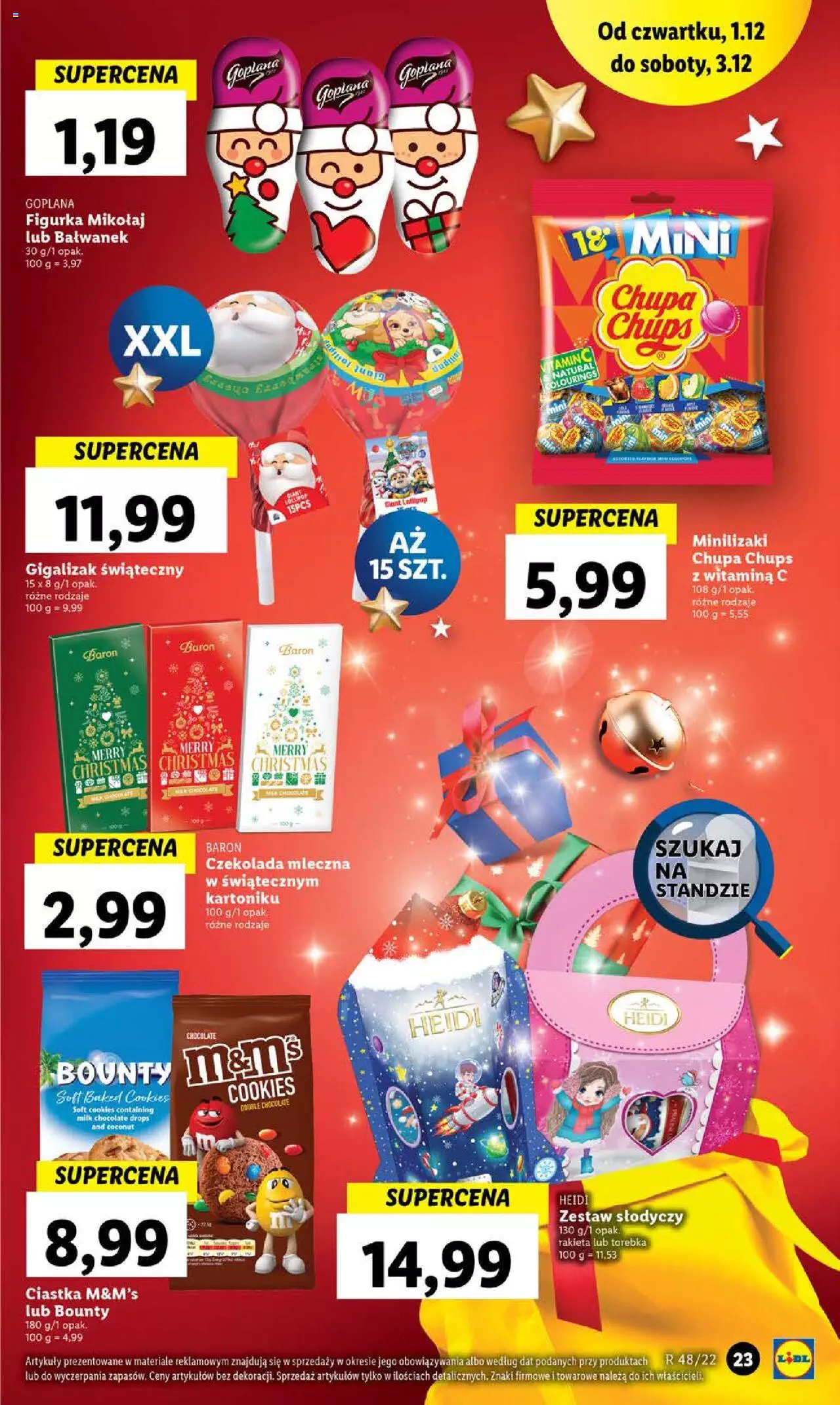 Lidl Gazetka ważna od 01.12.2022 do 03.12.2022 strona 23