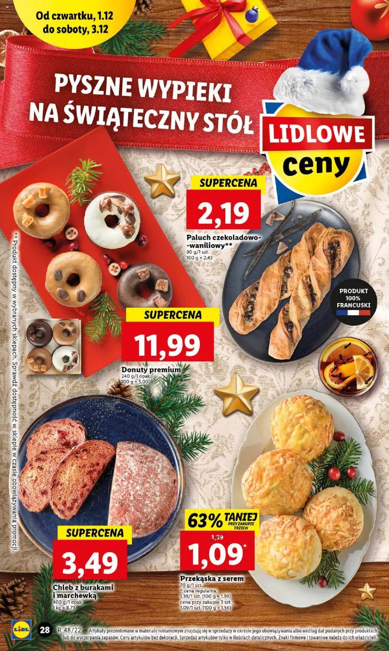 Lidl Gazetka ważna od 01.12.2022 do 03.12.2022 strona 28