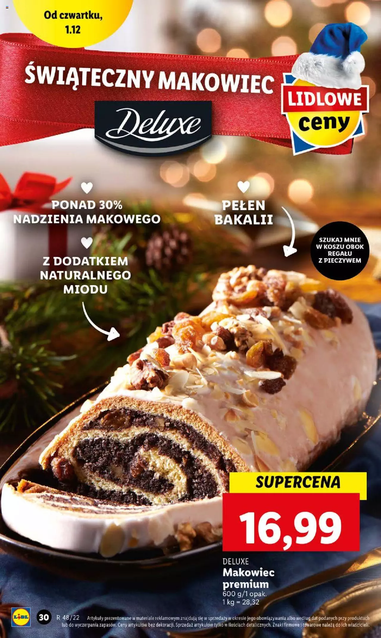 Lidl Gazetka ważna od 01.12.2022 do 03.12.2022 strona 30